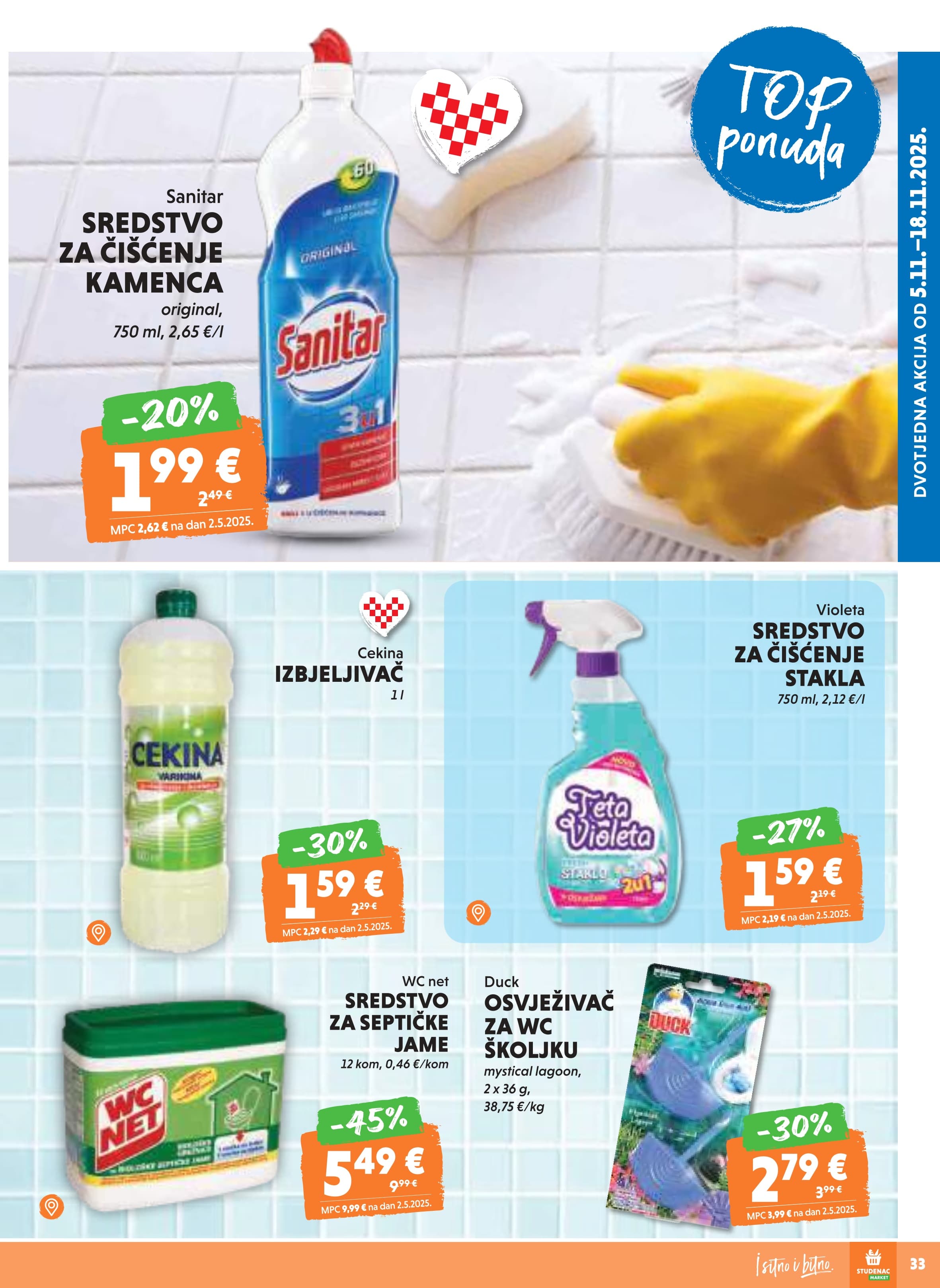 Stranica 33. Studenac kataloga - Akcije od 05.11. do 11.11.2025.