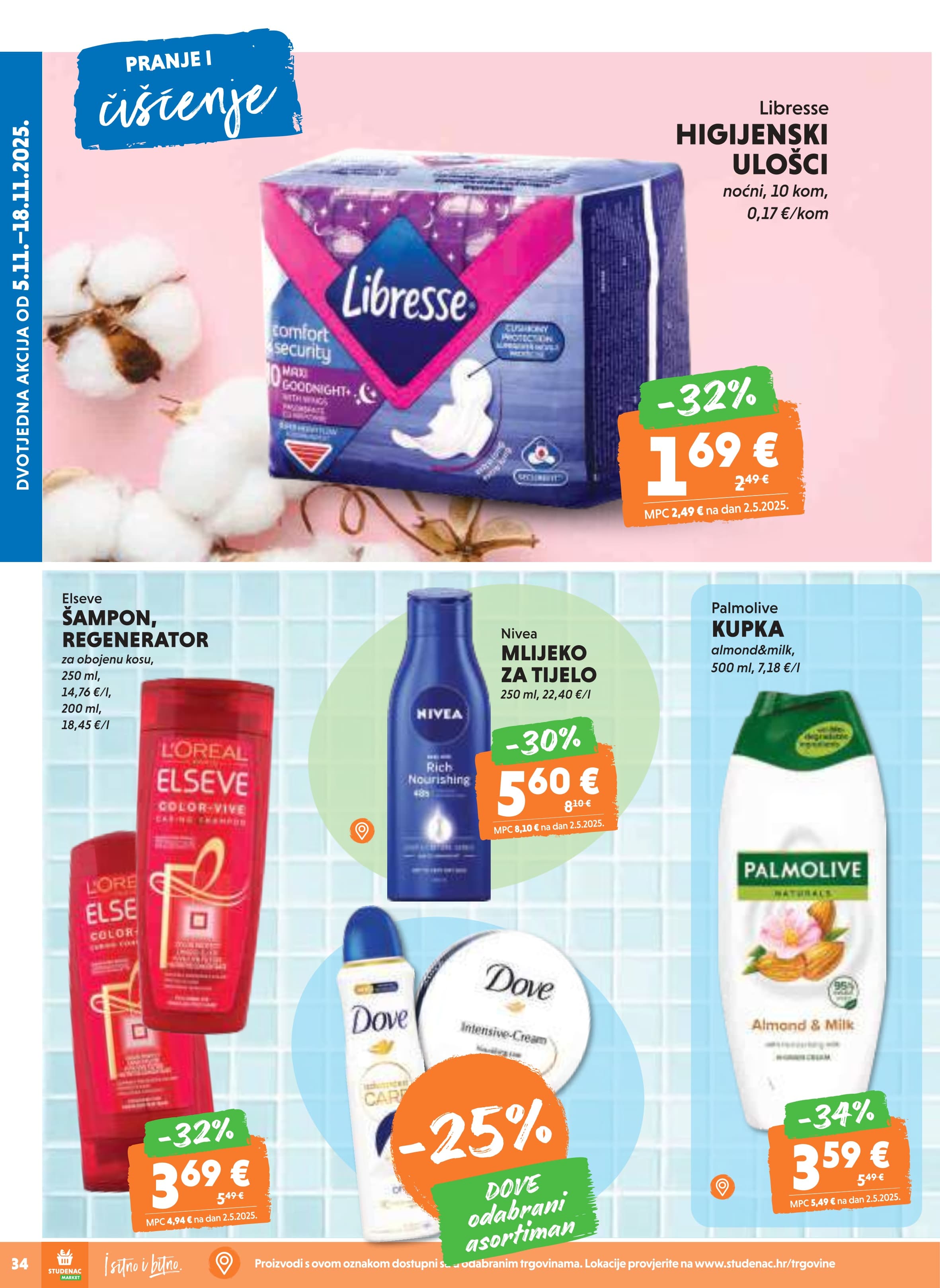 Stranica 34. Studenac kataloga - Akcije od 05.11. do 11.11.2025.