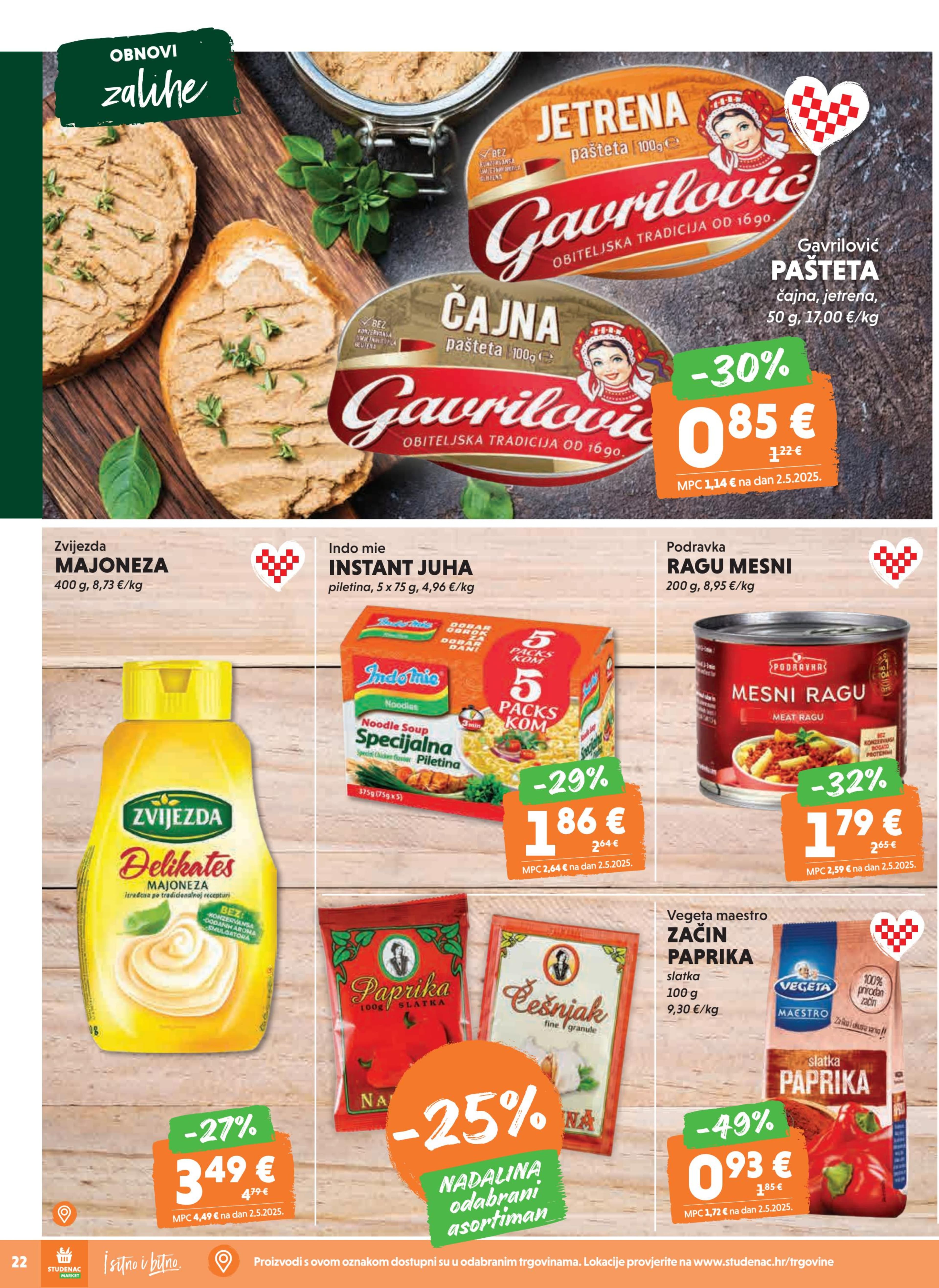 Stranica 22. Studenac kataloga - Akcije od 12.11. do 18.11.2025.