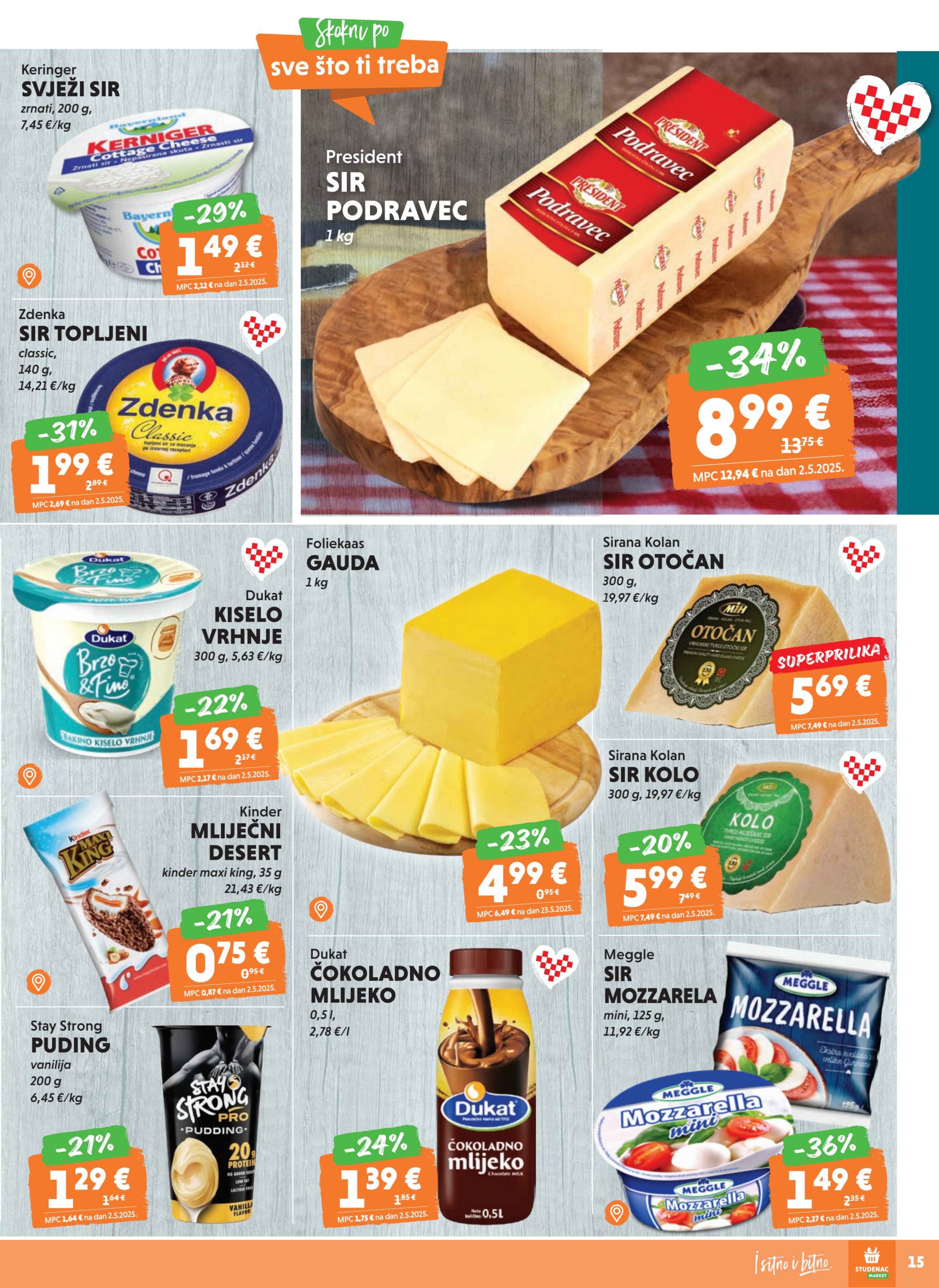 Stranica 15. Studenac kataloga - Akcije od 19.11. do 25.11.2025.
