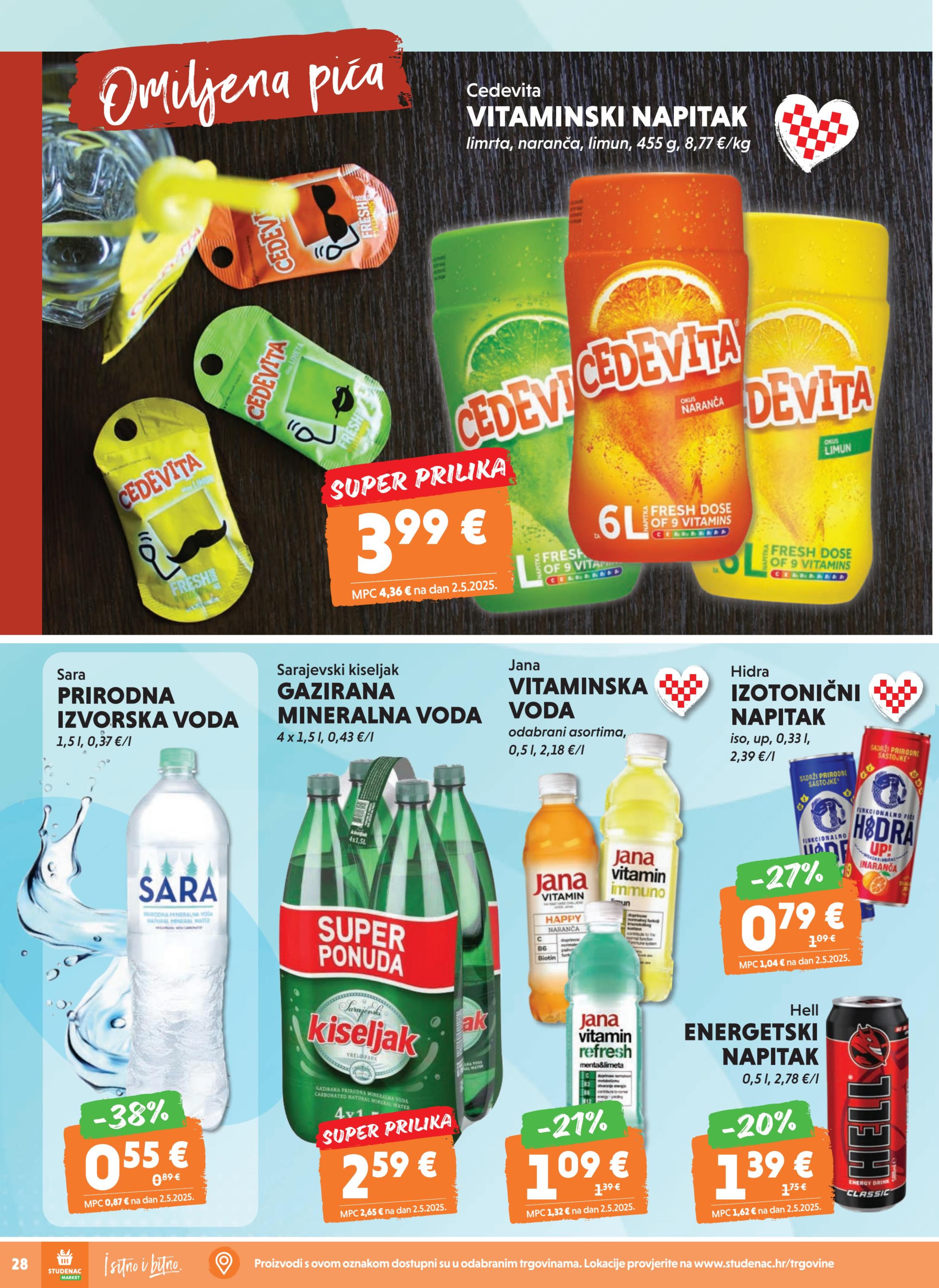 Stranica 26. Studenac kataloga - Akcije od 19.11. do 25.11.2025.