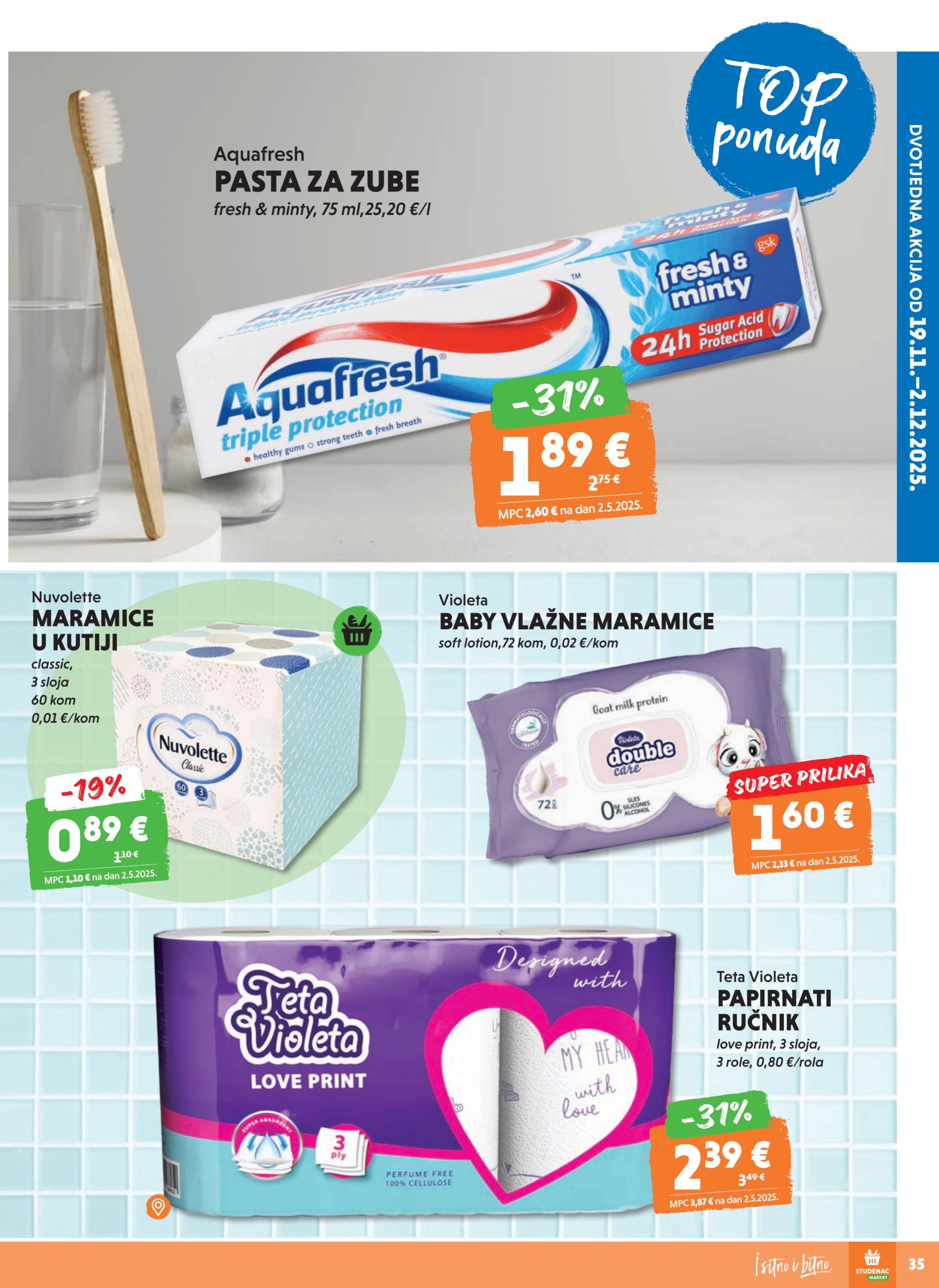 Stranica 33. Studenac kataloga - Akcije od 19.11. do 25.11.2025.