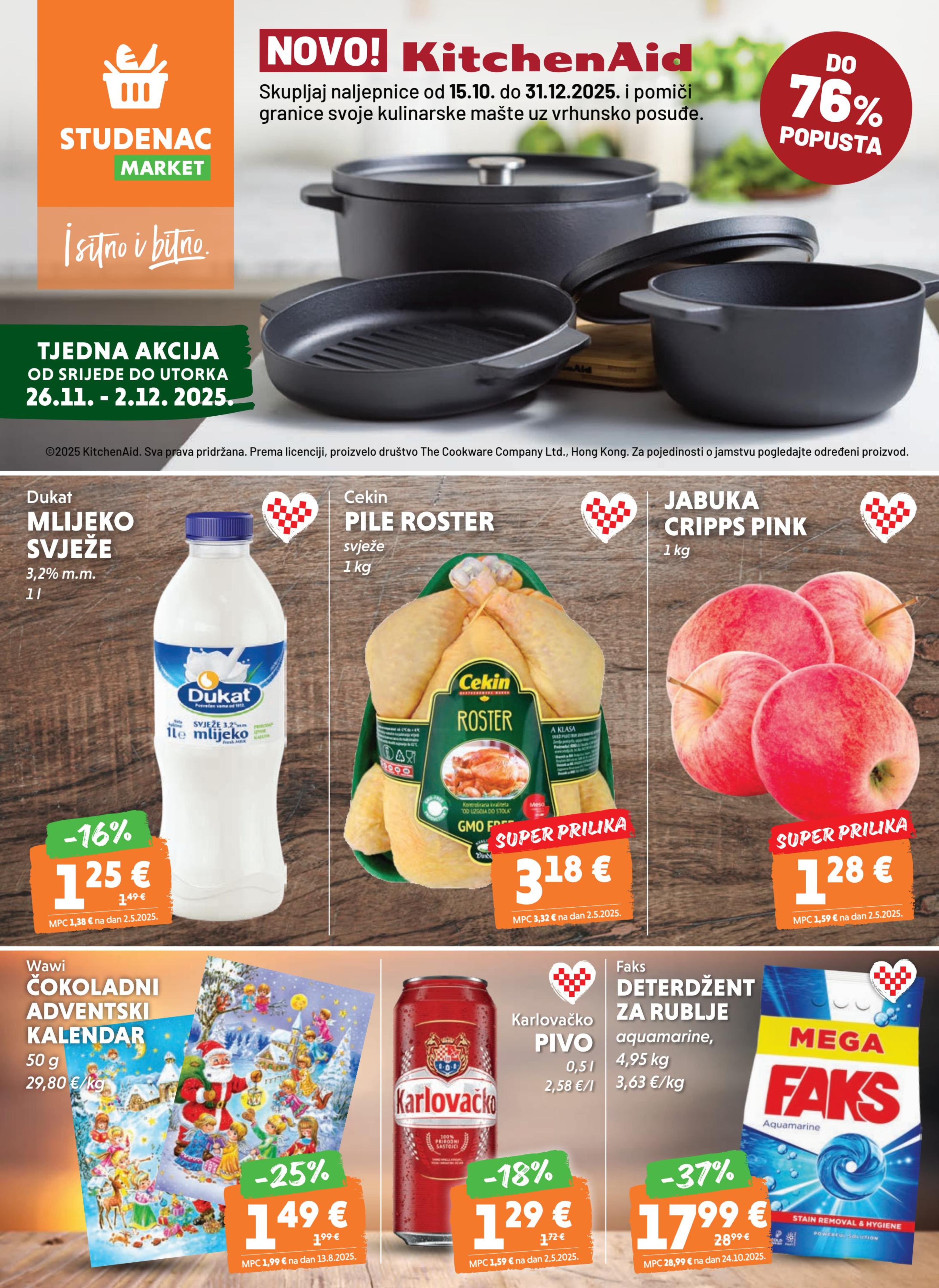 Stranica 1. Studenac kataloga - od 26.11. do 02.12.2025.