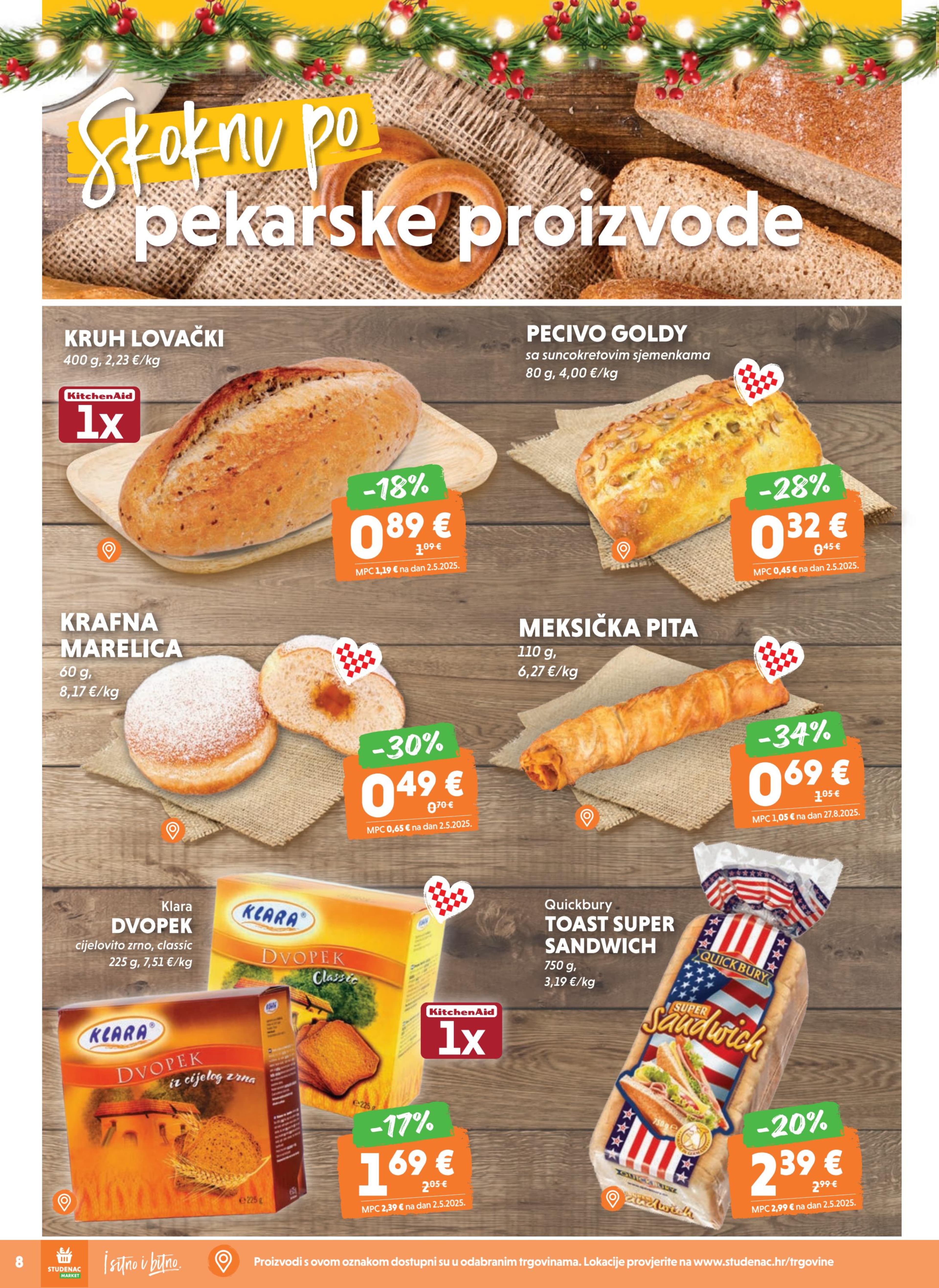 Stranica 8. Studenac kataloga - Akcije od 10.12. do 16.12.2025.