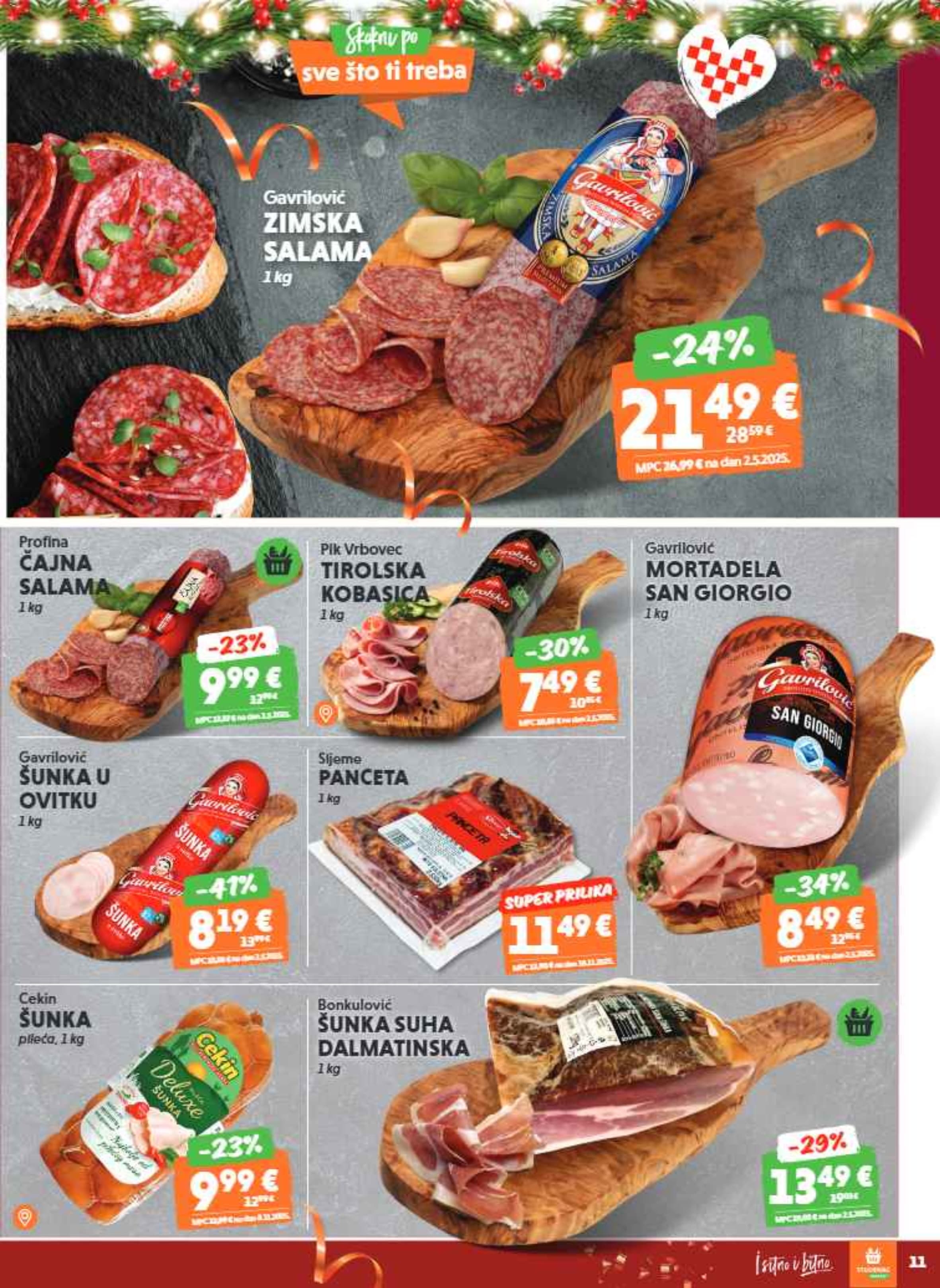 Stranica 11. Studenac kataloga - Akcije od 17.12. do 24.12.2025.