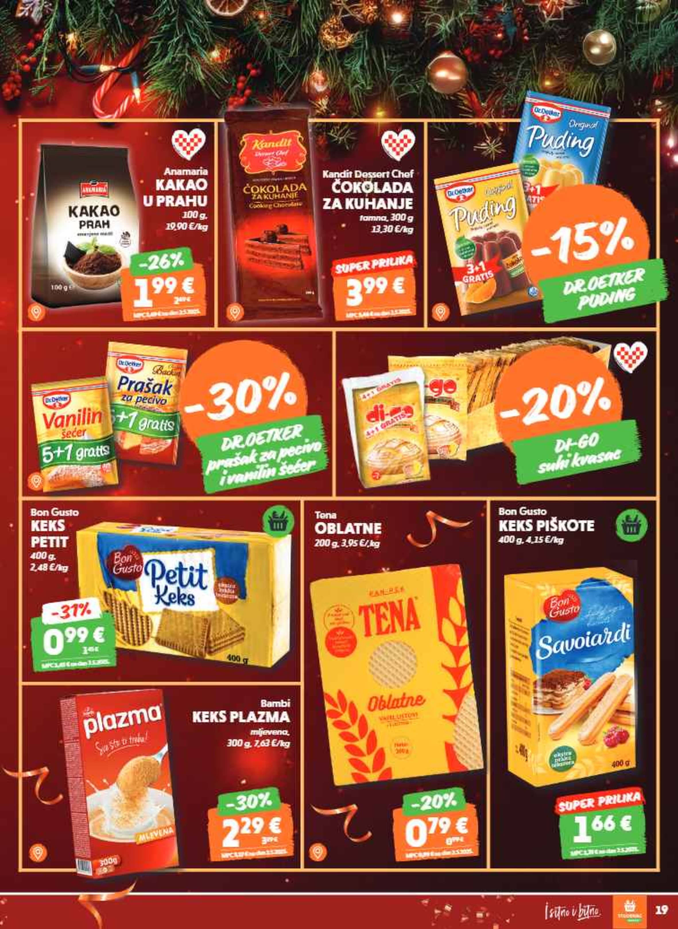 Stranica 19. Studenac kataloga - Akcije od 17.12. do 24.12.2025.