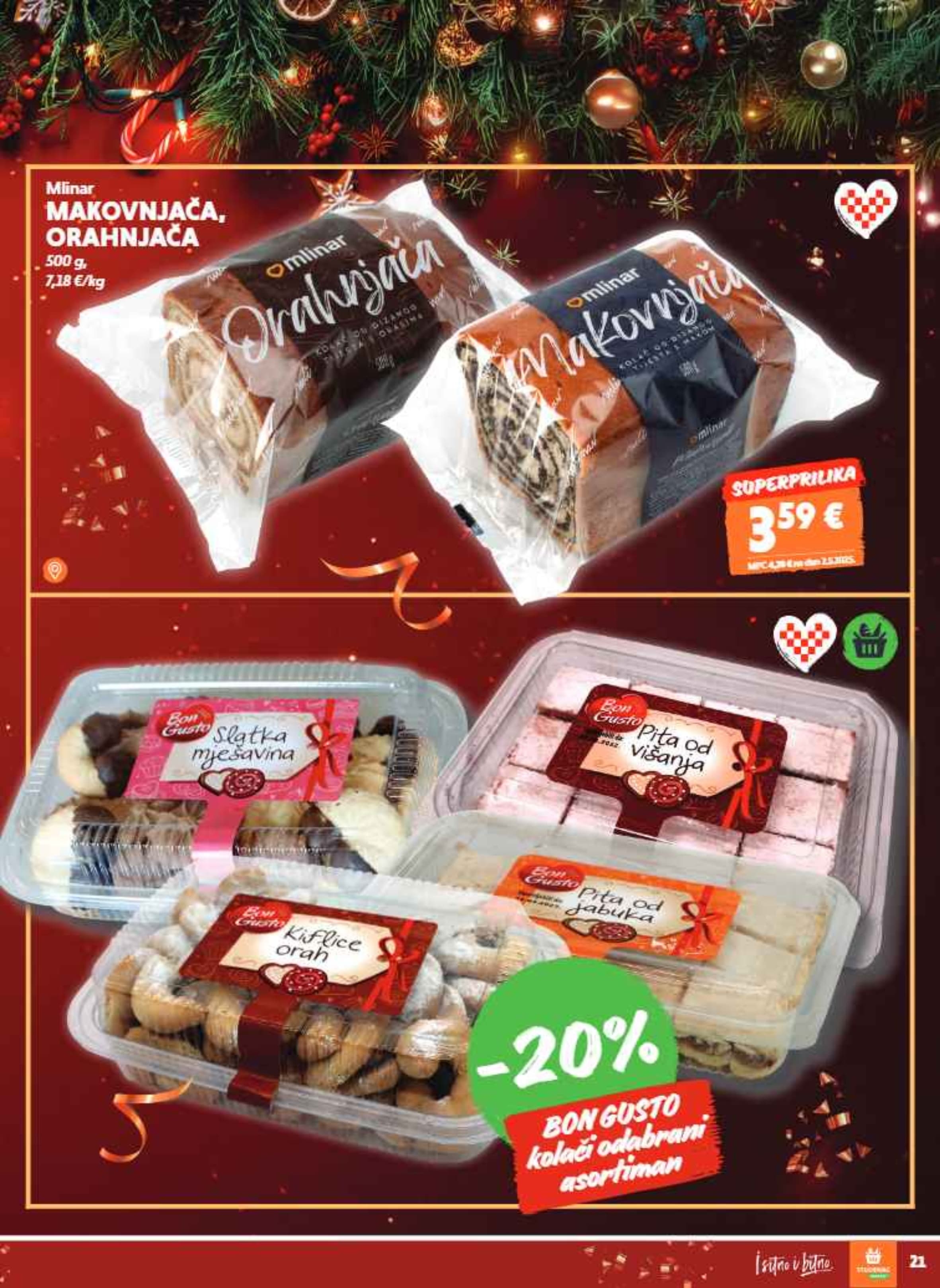 Stranica 21. Studenac kataloga - Akcije od 17.12. do 24.12.2025.