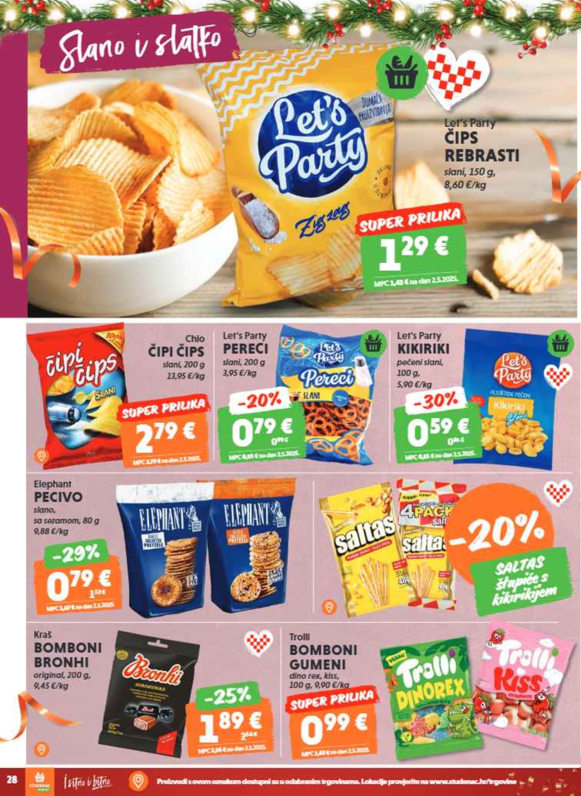 Stranica 28. Studenac kataloga - Akcije od 17.12. do 24.12.2025.