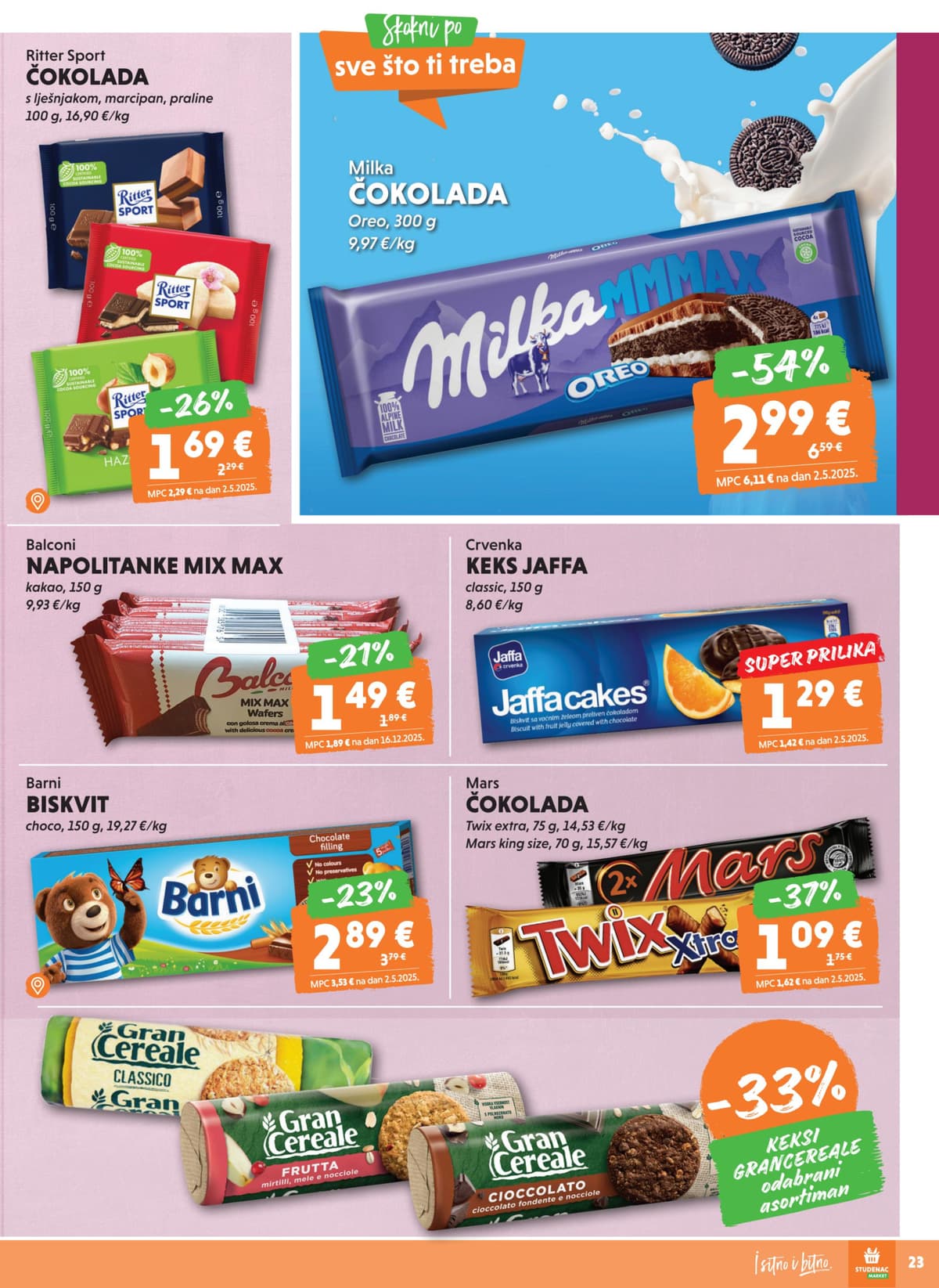 Stranica 23. Studenac kataloga - Akcijska ponuda od 14.02.2026.
