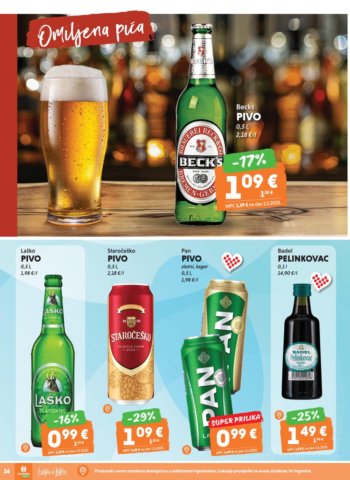 Stranica 26. Studenac kataloga - Akcijska ponuda od 14.02.2026.