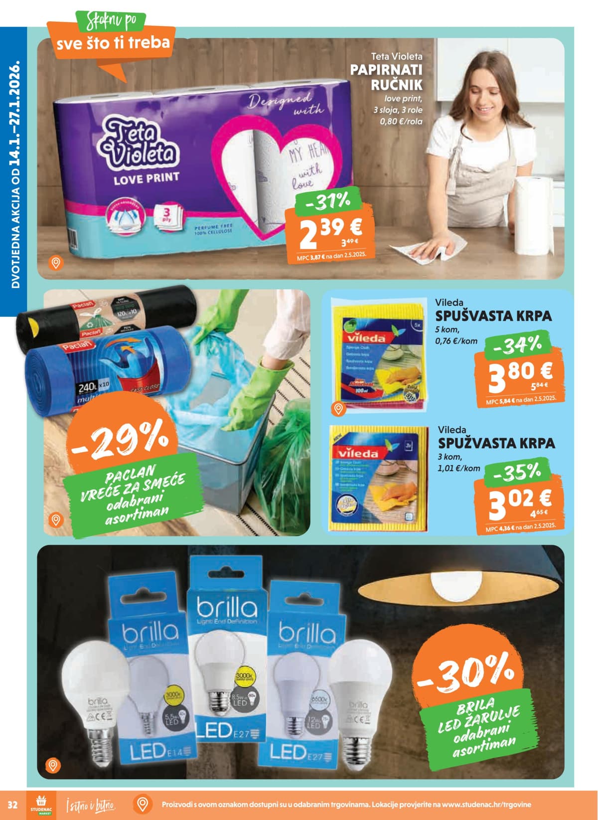 Stranica 32. Studenac kataloga - Tjedna akcija od 14.02.2026.