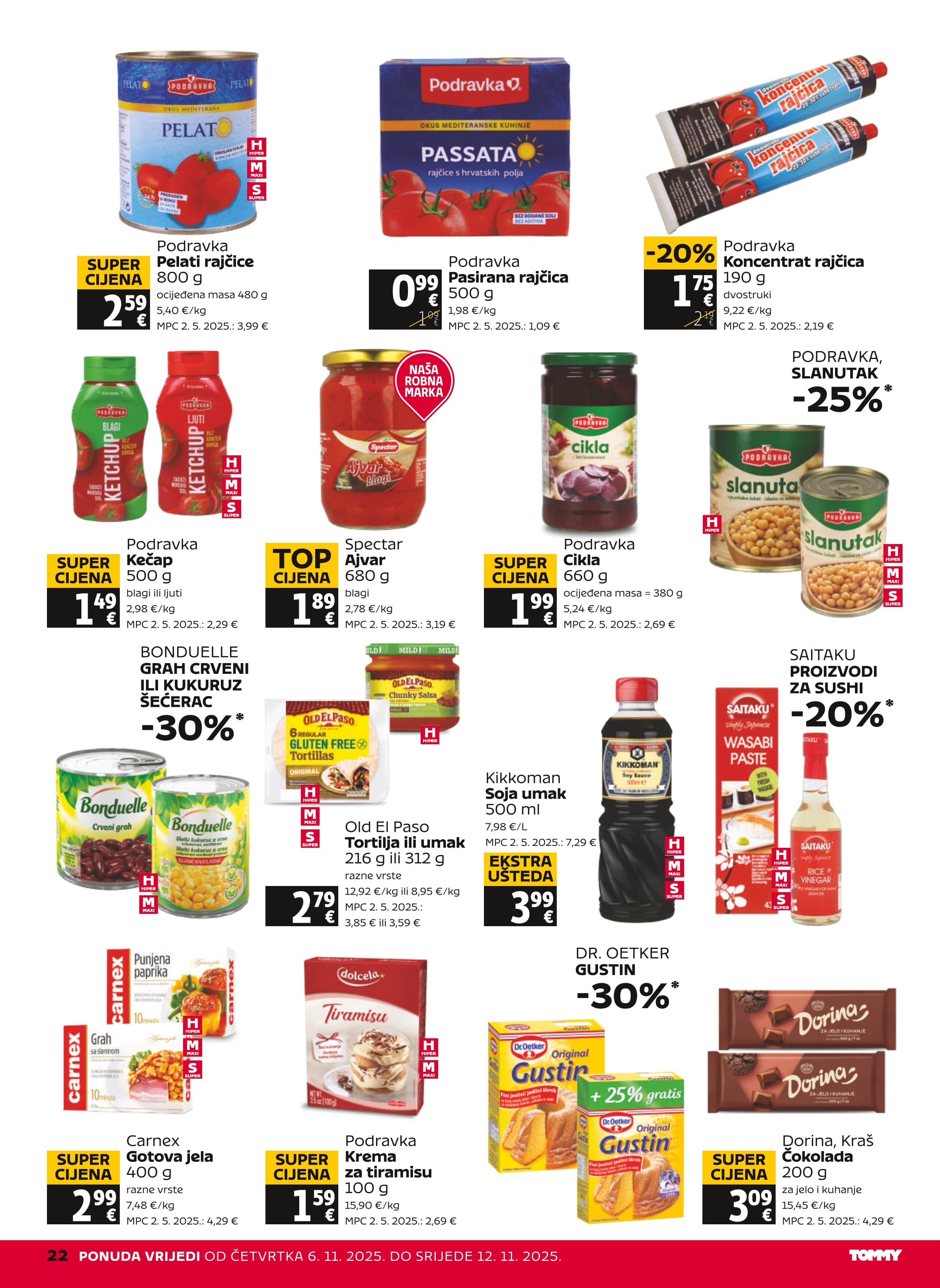 Stranica 22. Tommy kataloga - Akcije od 06.11. do 12.11.2025.