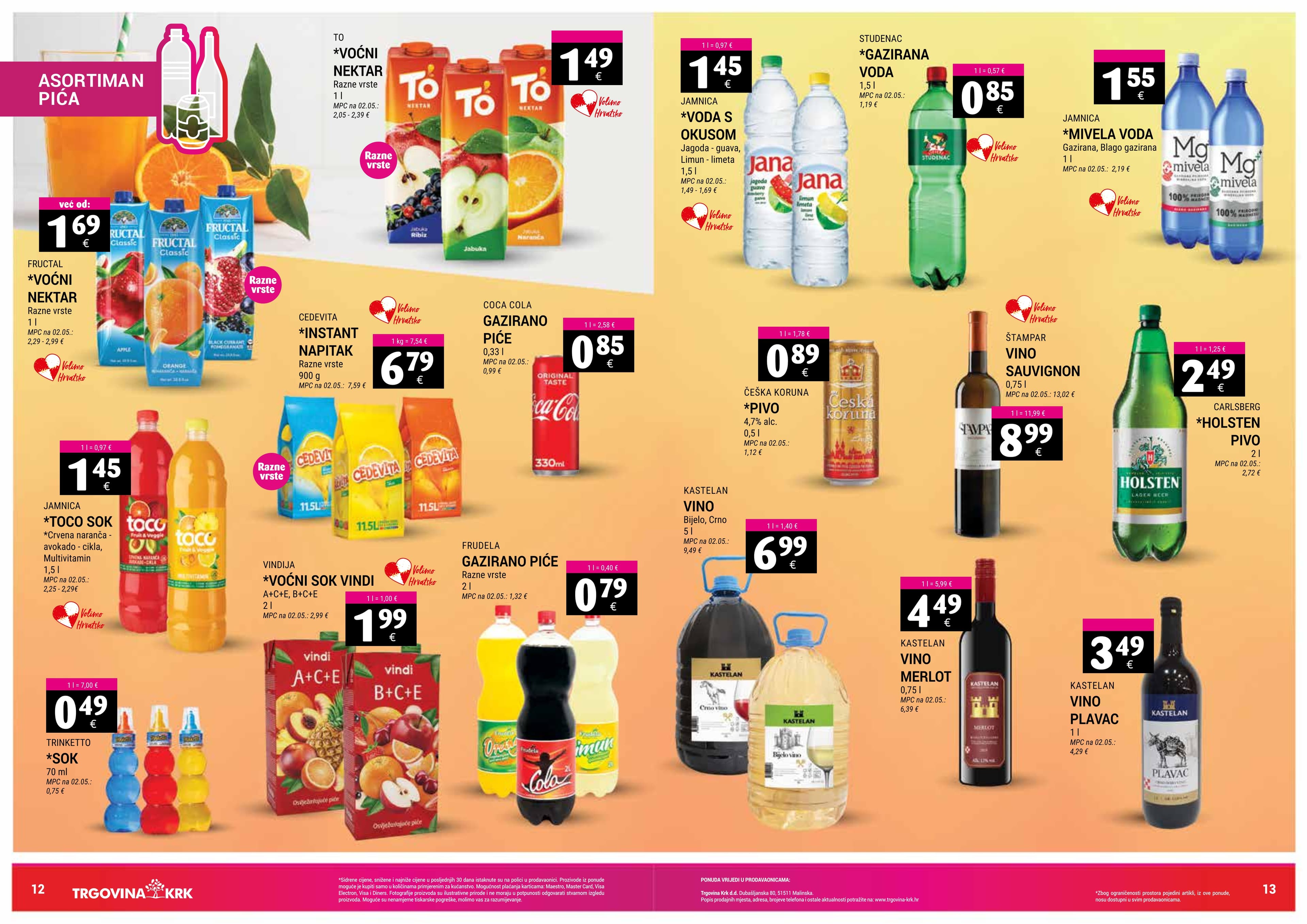 Stranica 7. Trgovina Krk kataloga - Akcije od 01.11. do 16.11.2025.