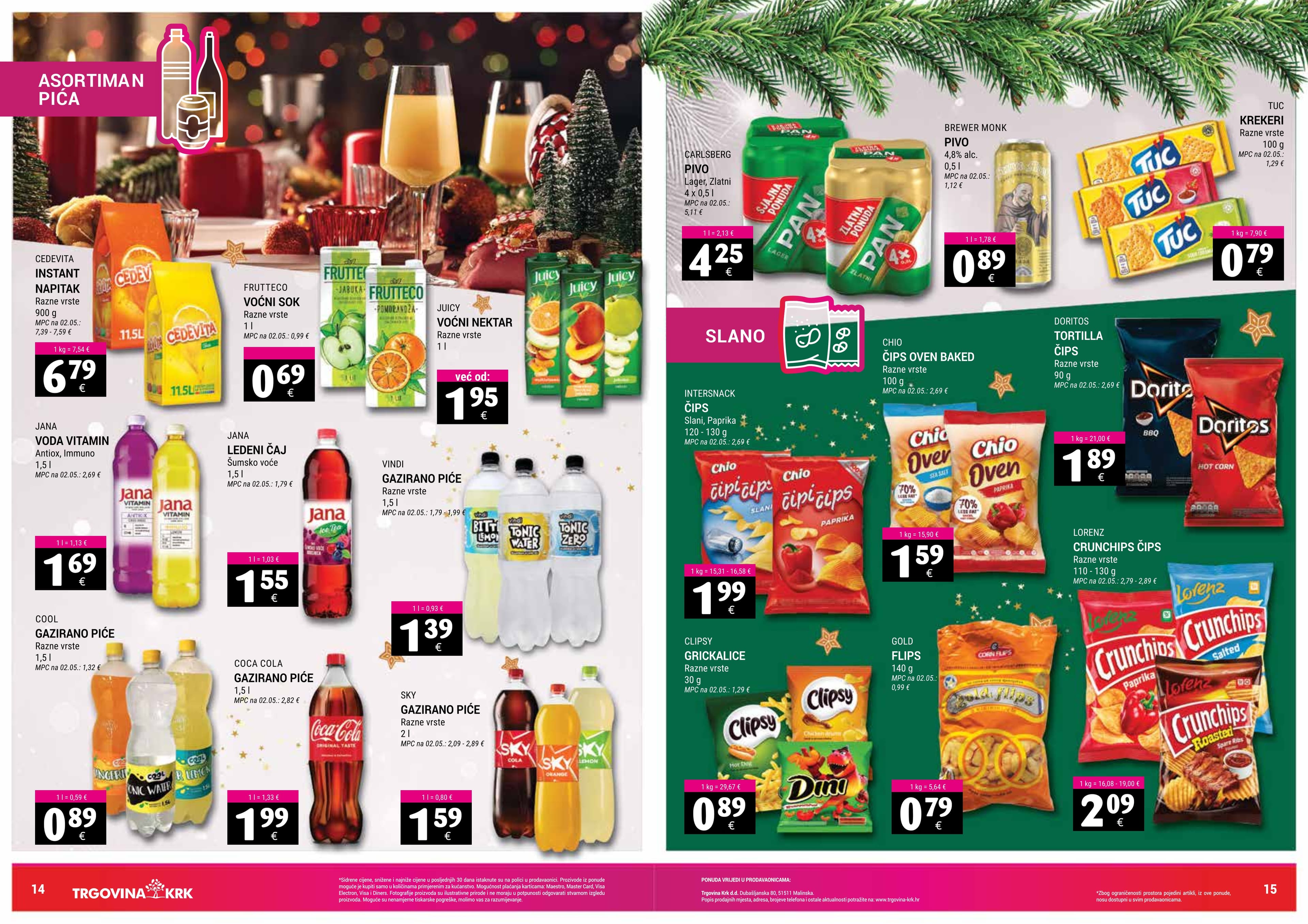 Stranica 8. Trgovina Krk kataloga - Akcije od 16.12. do 31.12.2025.