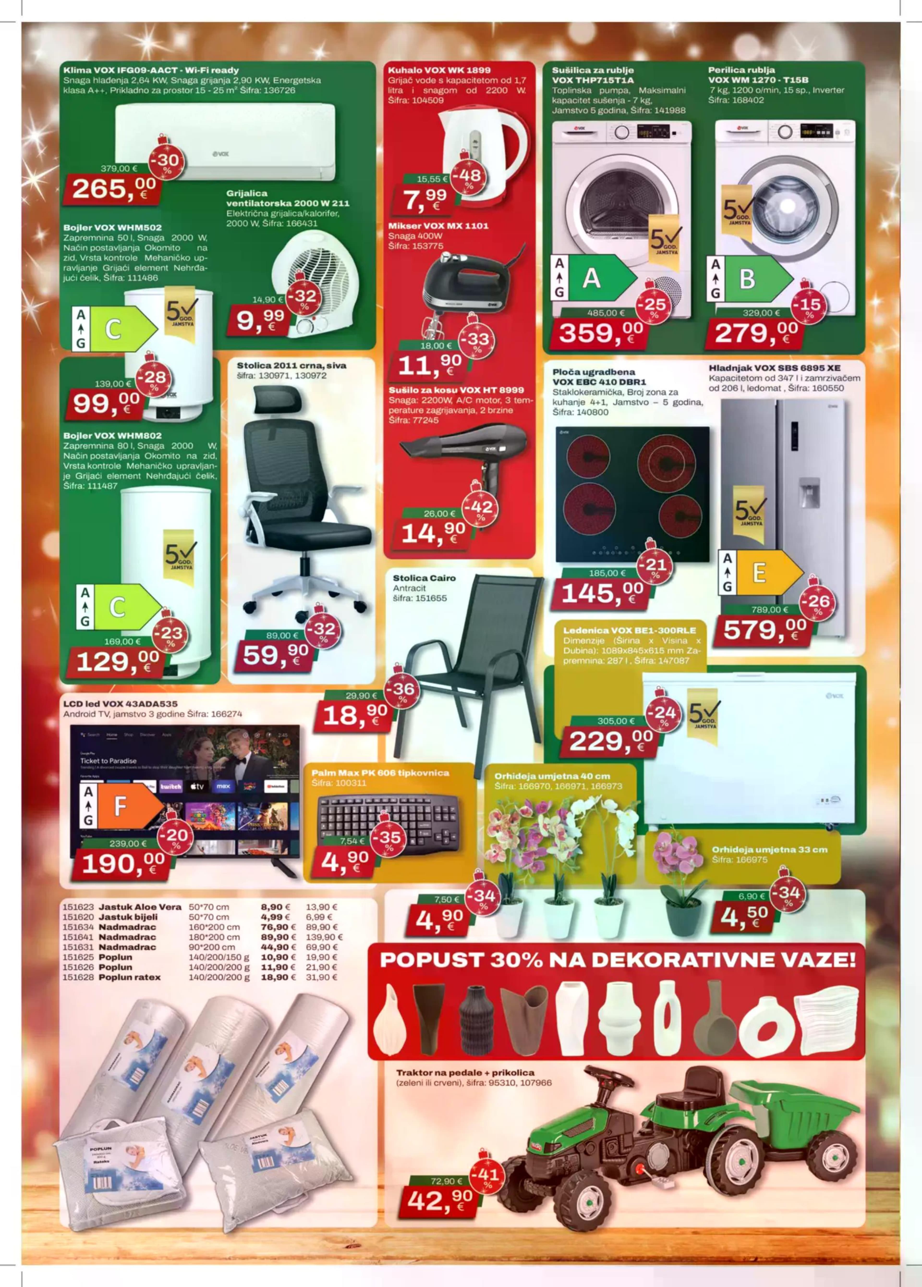 Stranica 2. Vinkoprom kataloga - Akcije od 08.12. do 31.12.2025.