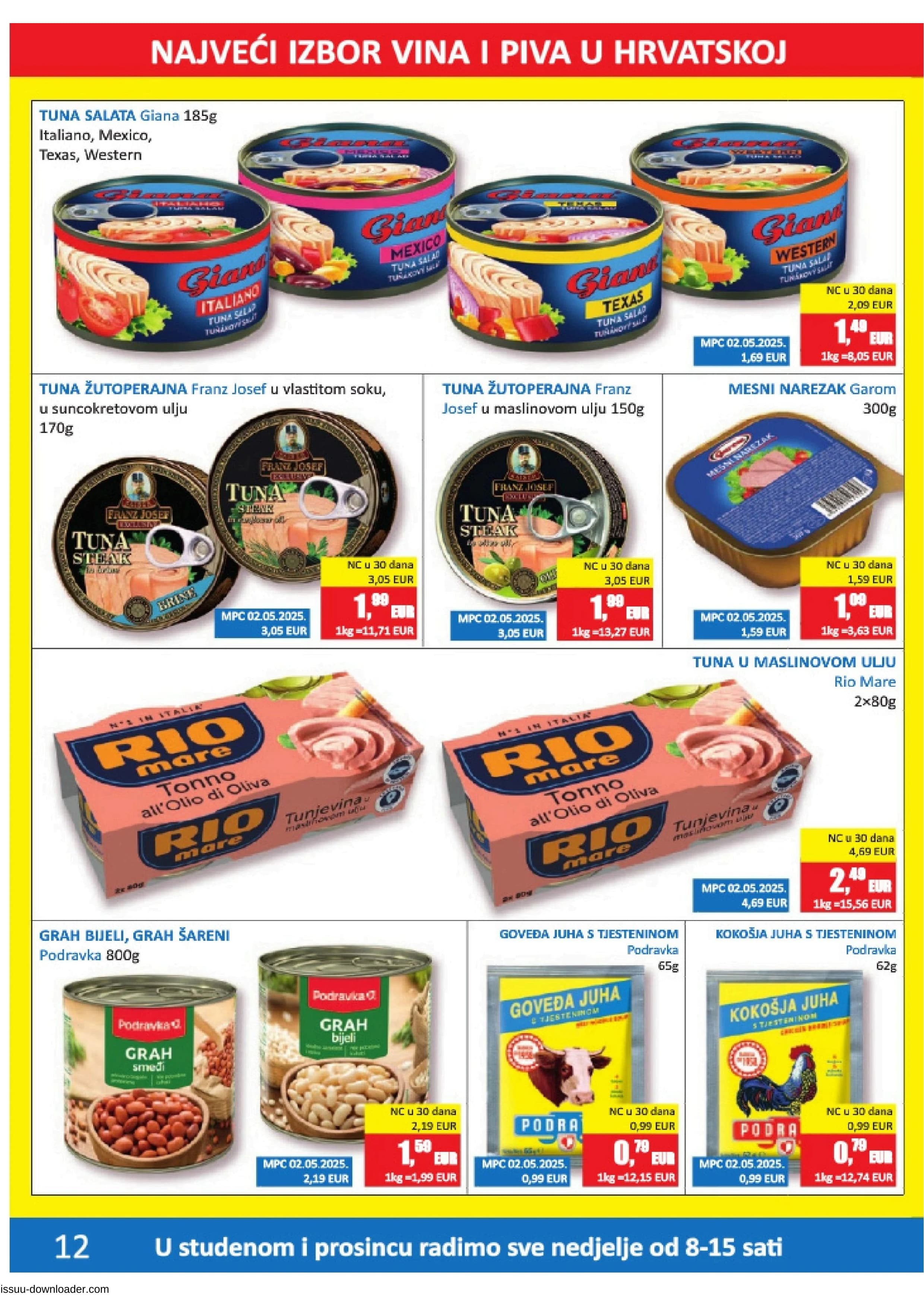 Stranica 12. Vrutak kataloga - Akcije od 10.11. do 23.11.2025.