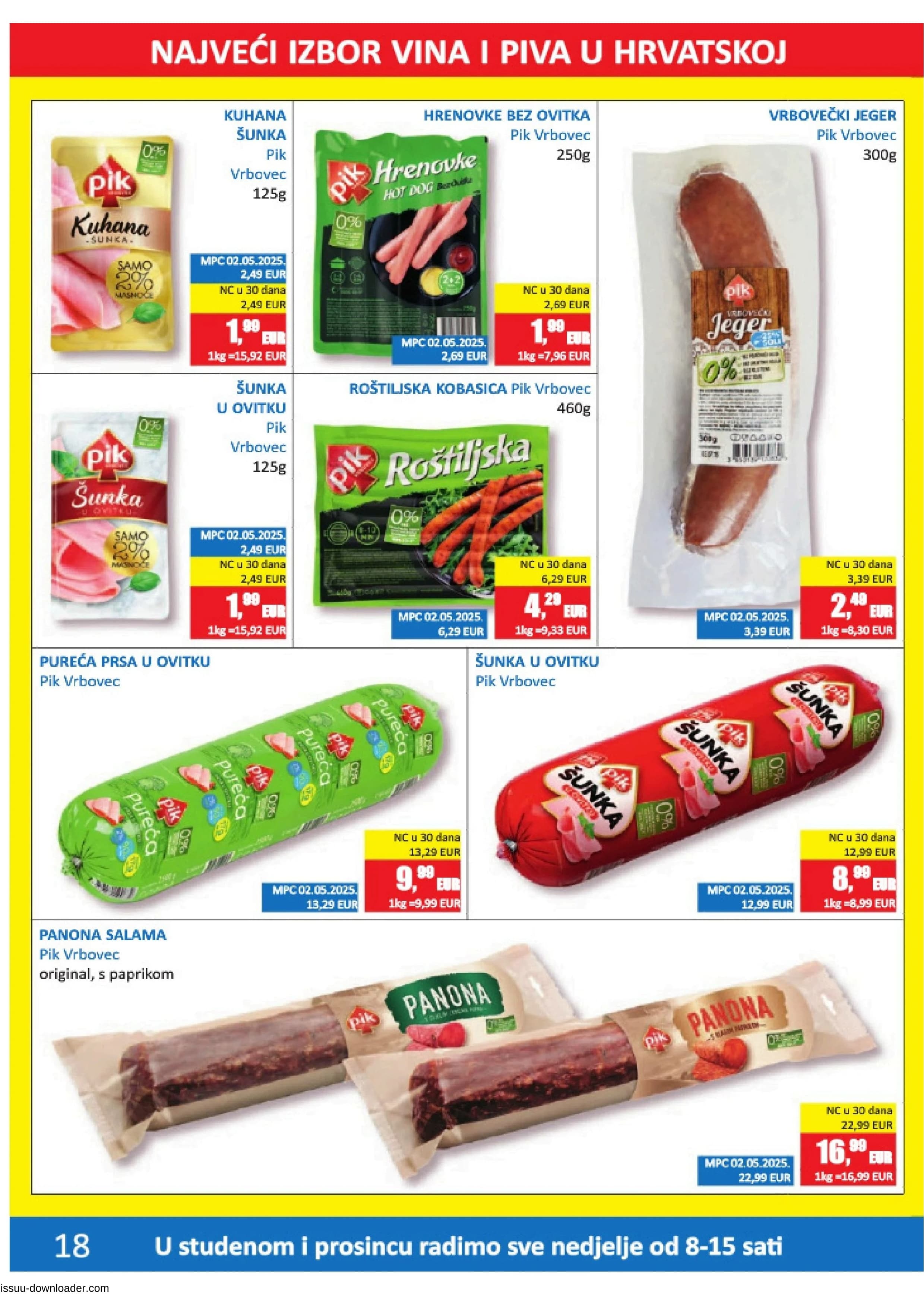 Stranica 18. Vrutak kataloga - Akcije od 10.11. do 23.11.2025.