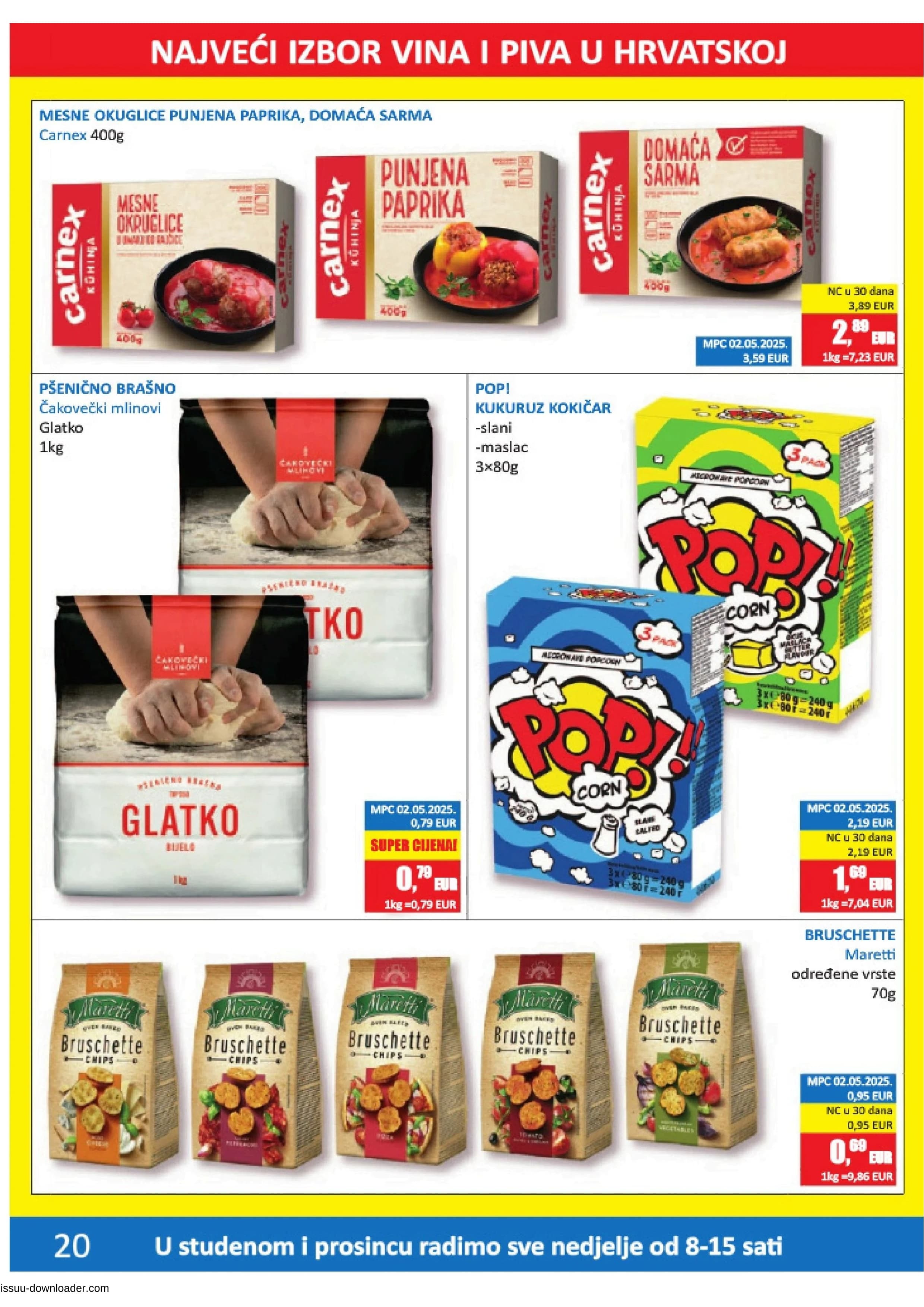 Stranica 20. Vrutak kataloga - Akcije od 10.11. do 23.11.2025.