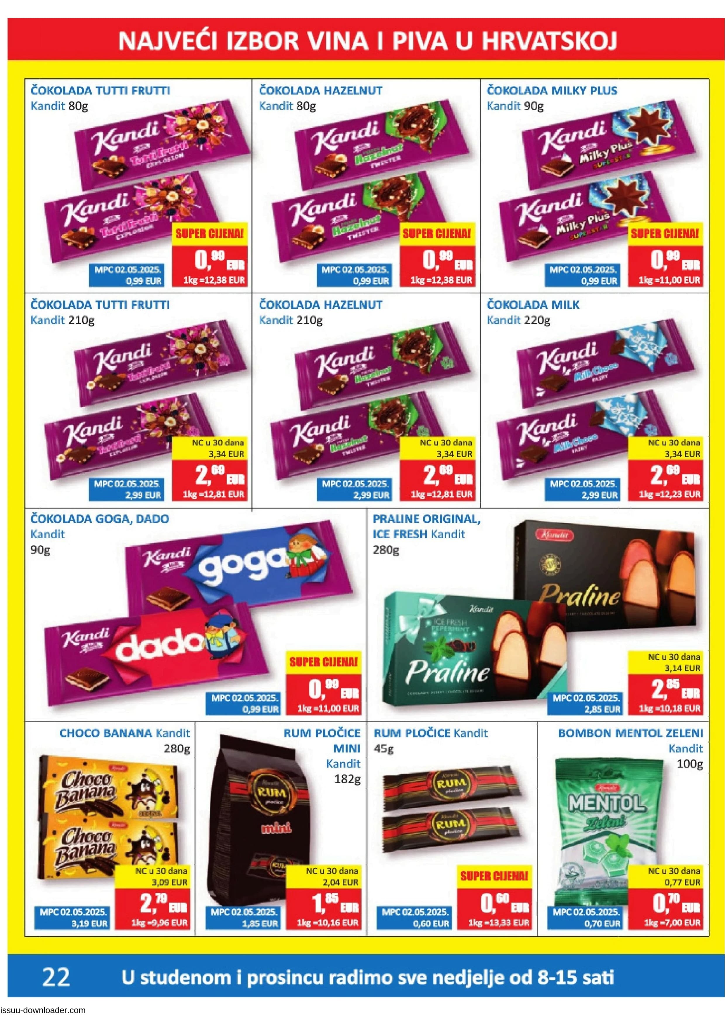 Stranica 22. Vrutak kataloga - Akcije od 10.11. do 23.11.2025.