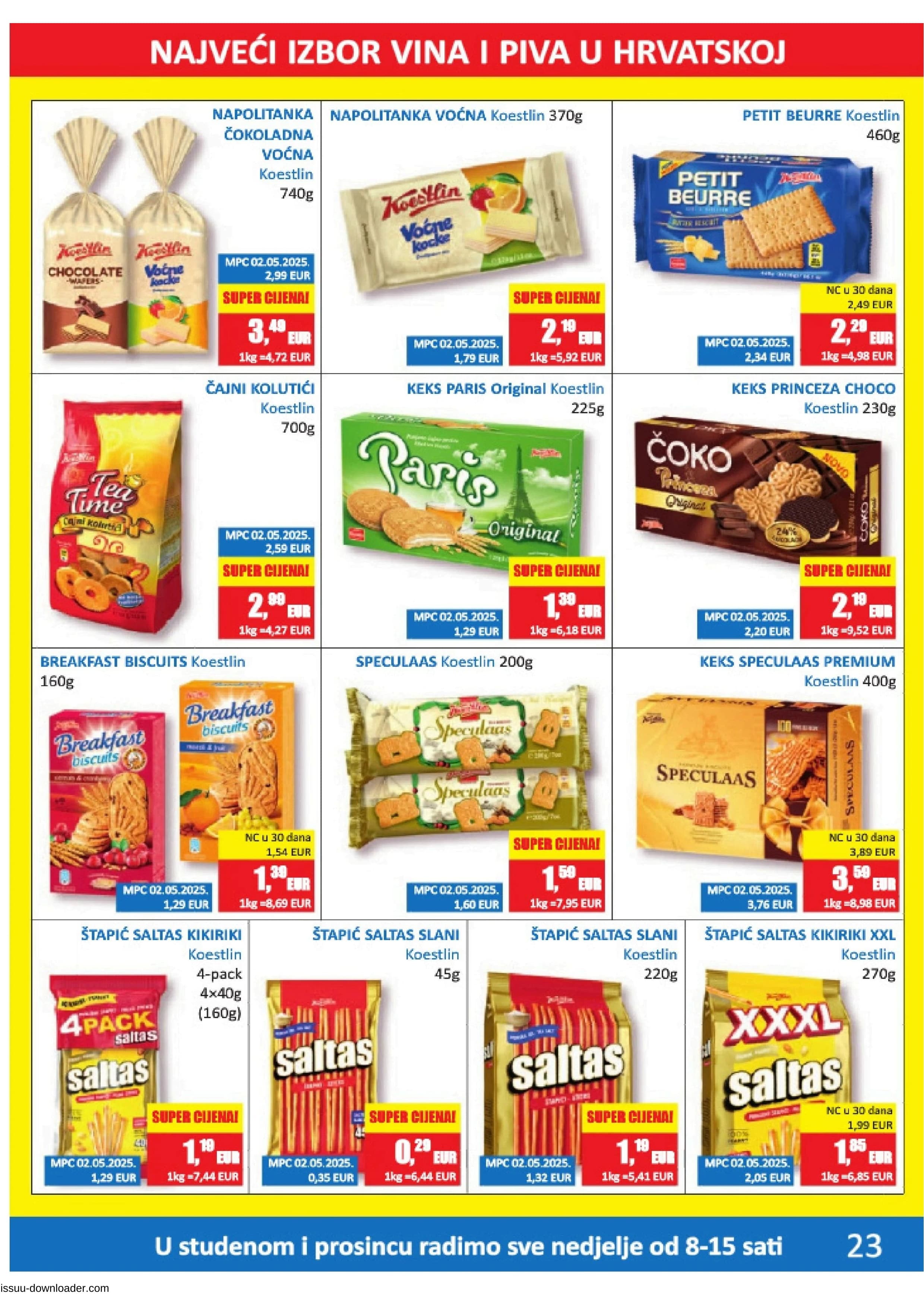 Stranica 23. Vrutak kataloga - Akcije od 10.11. do 23.11.2025.