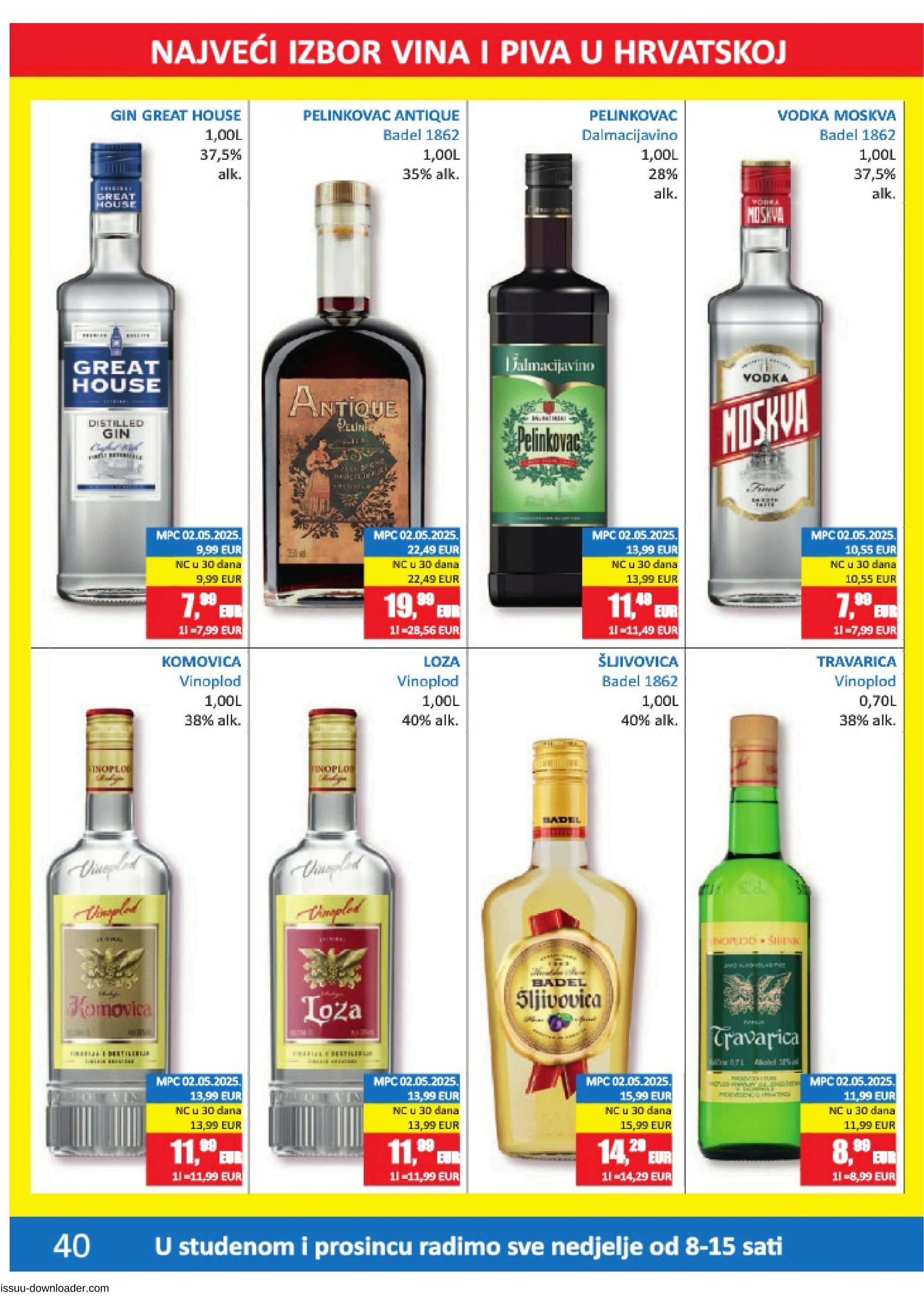 Stranica 40. Vrutak kataloga - Akcije od 10.11. do 23.11.2025.