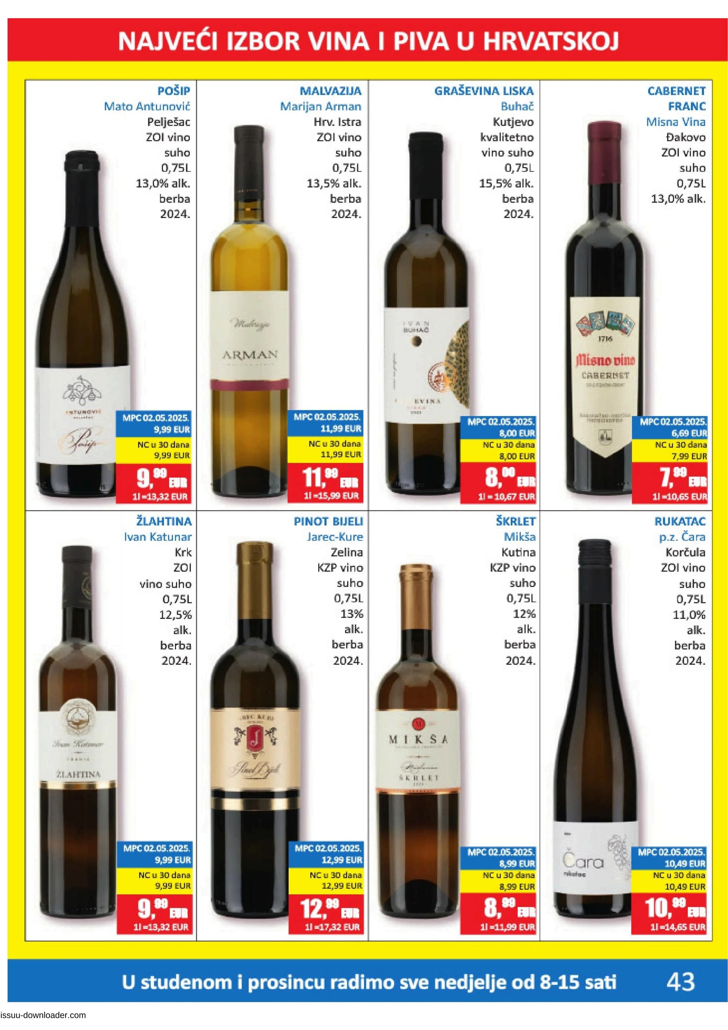 Stranica 43. Vrutak kataloga - Akcije od 10.11. do 23.11.2025.