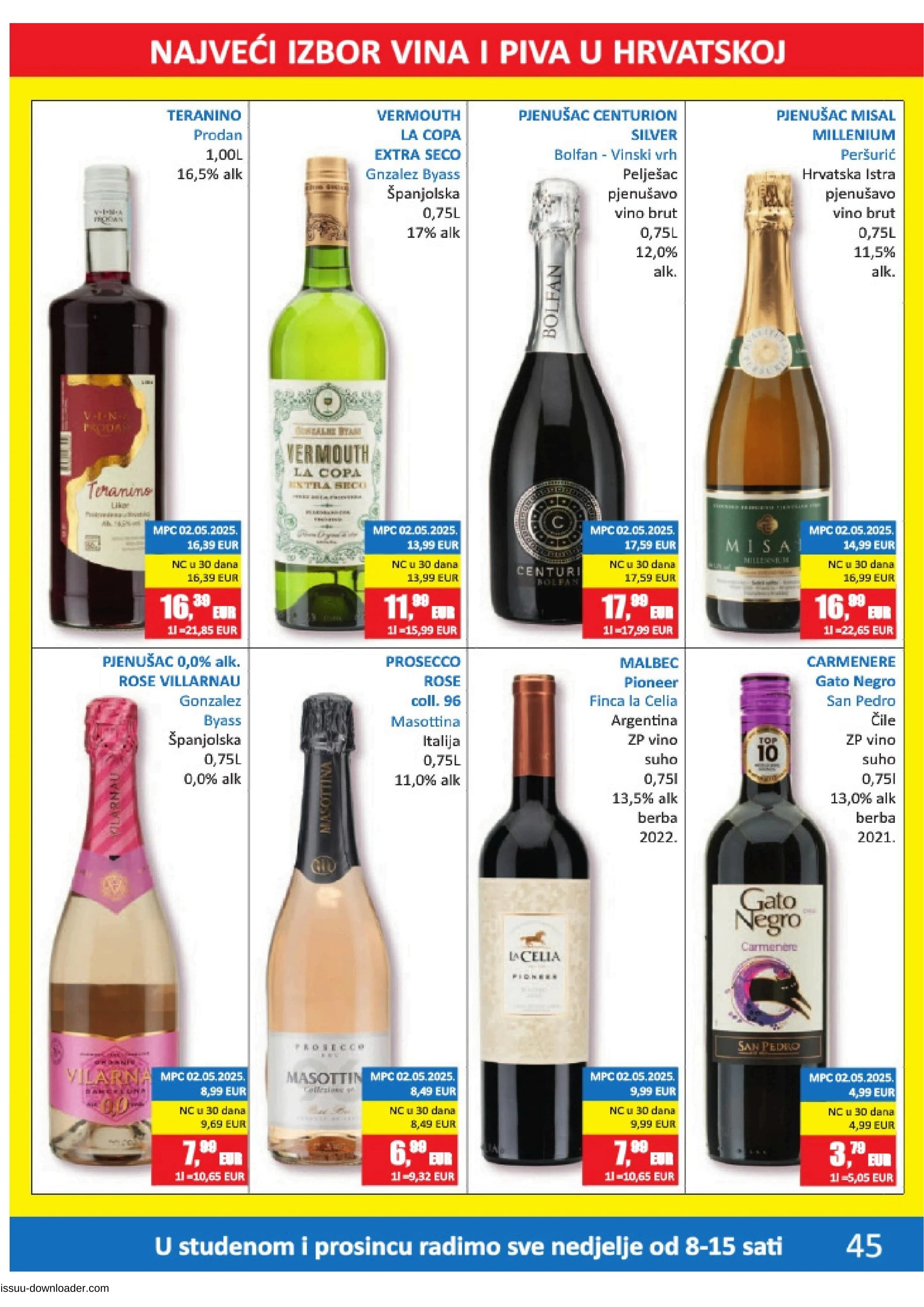 Stranica 45. Vrutak kataloga - Akcije od 10.11. do 23.11.2025.