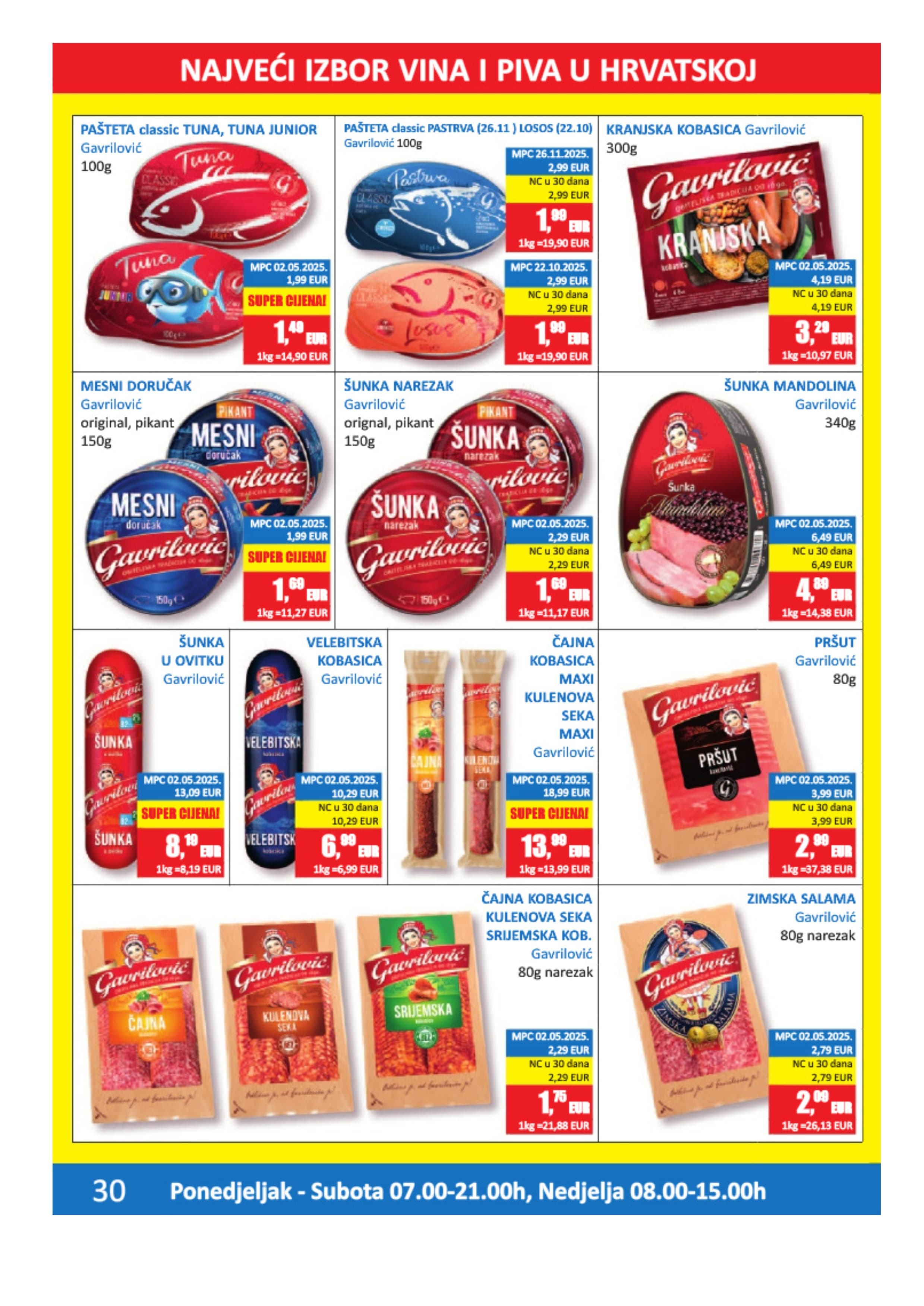 Stranica 30. Vrutak kataloga - Akcije od 15.12. do 31.12.2025.