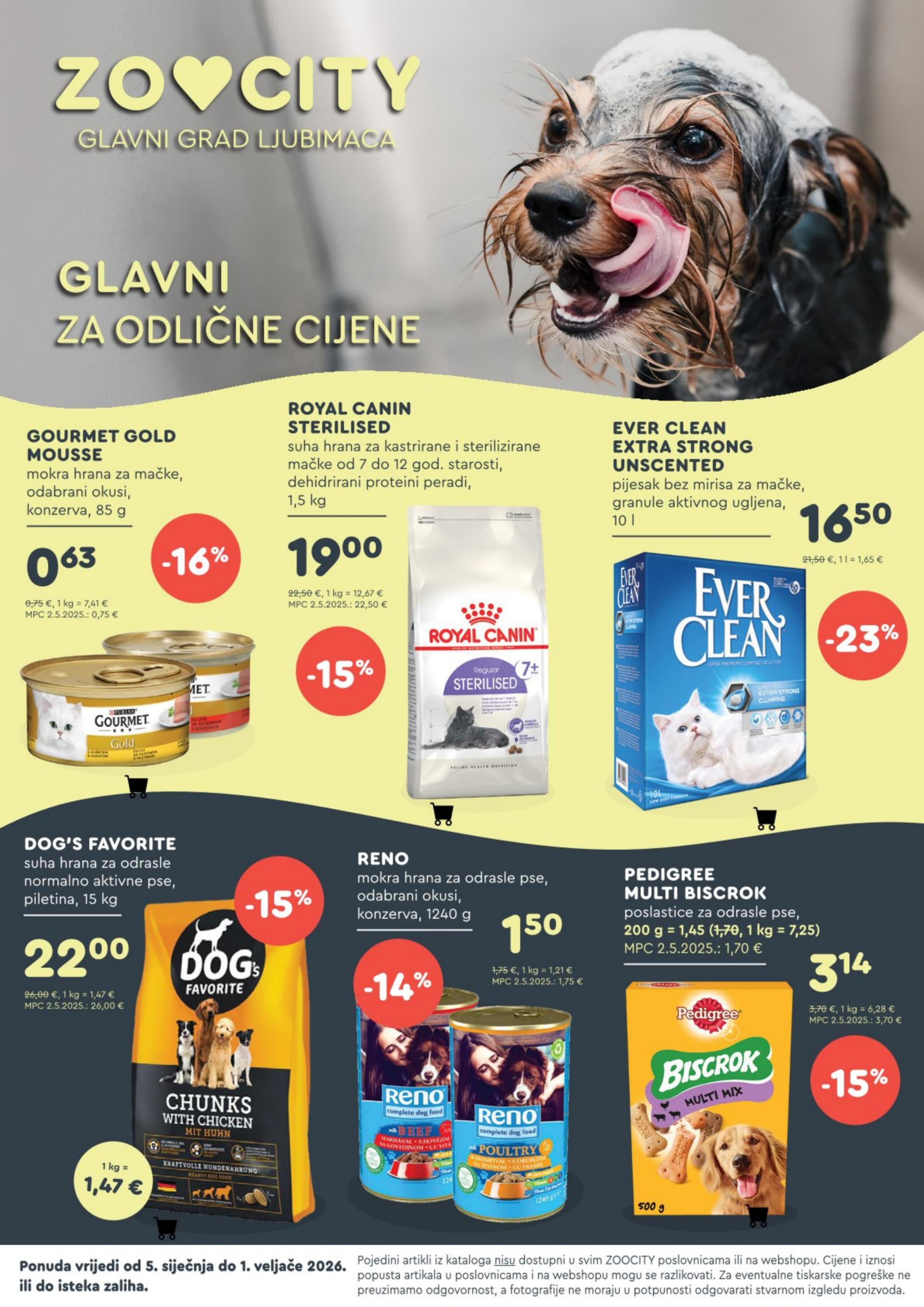 Stranica 1. Zoo City kataloga - Siječanj 2026.