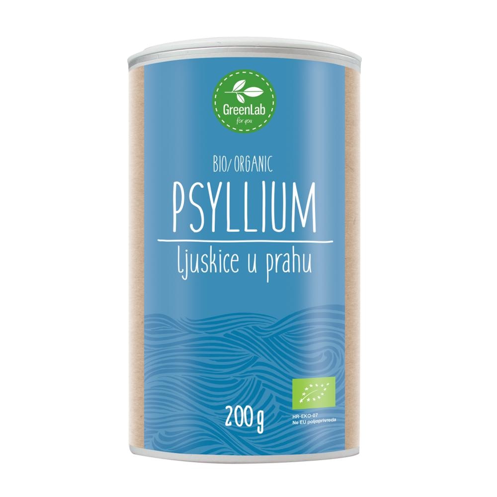 Green Lab Psyllium ljuskice u prahu 200 g
