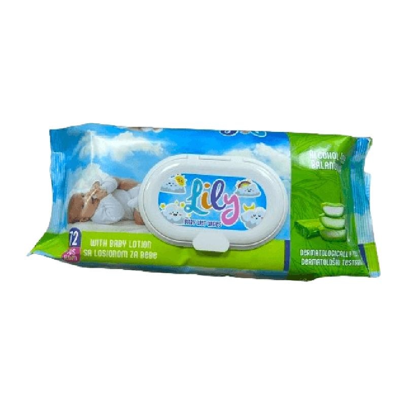 Lily Vlažne maramice 72/1