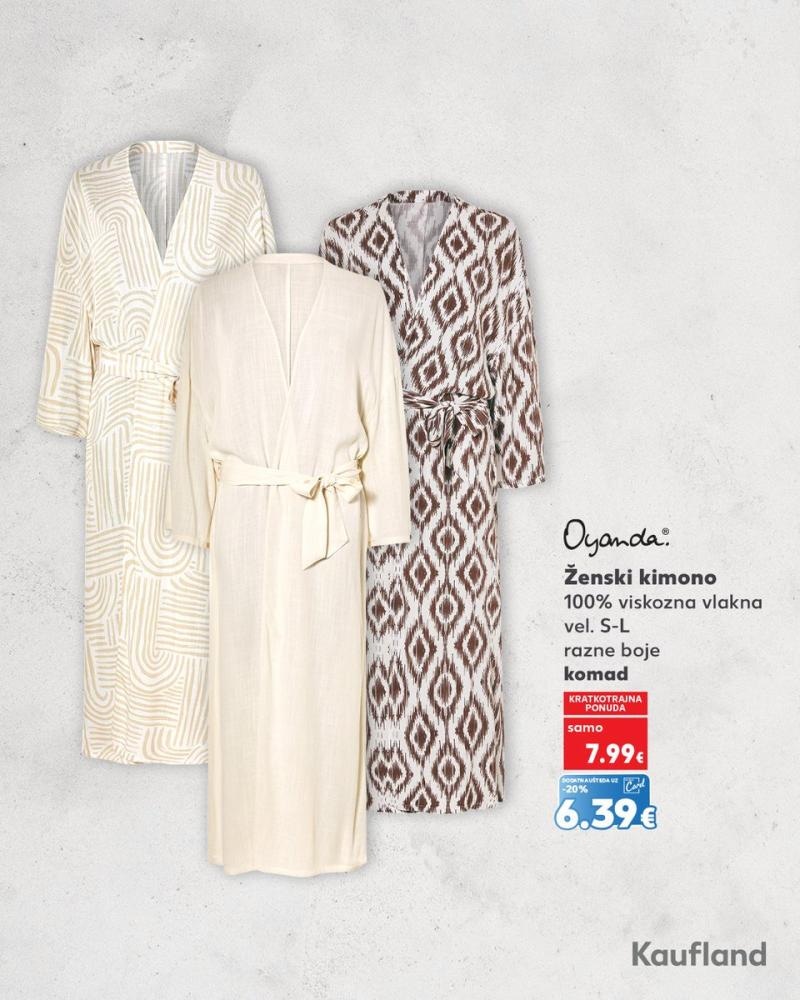 Oyanda Ženski kimono komad - Akcija u trgovini Kaufland