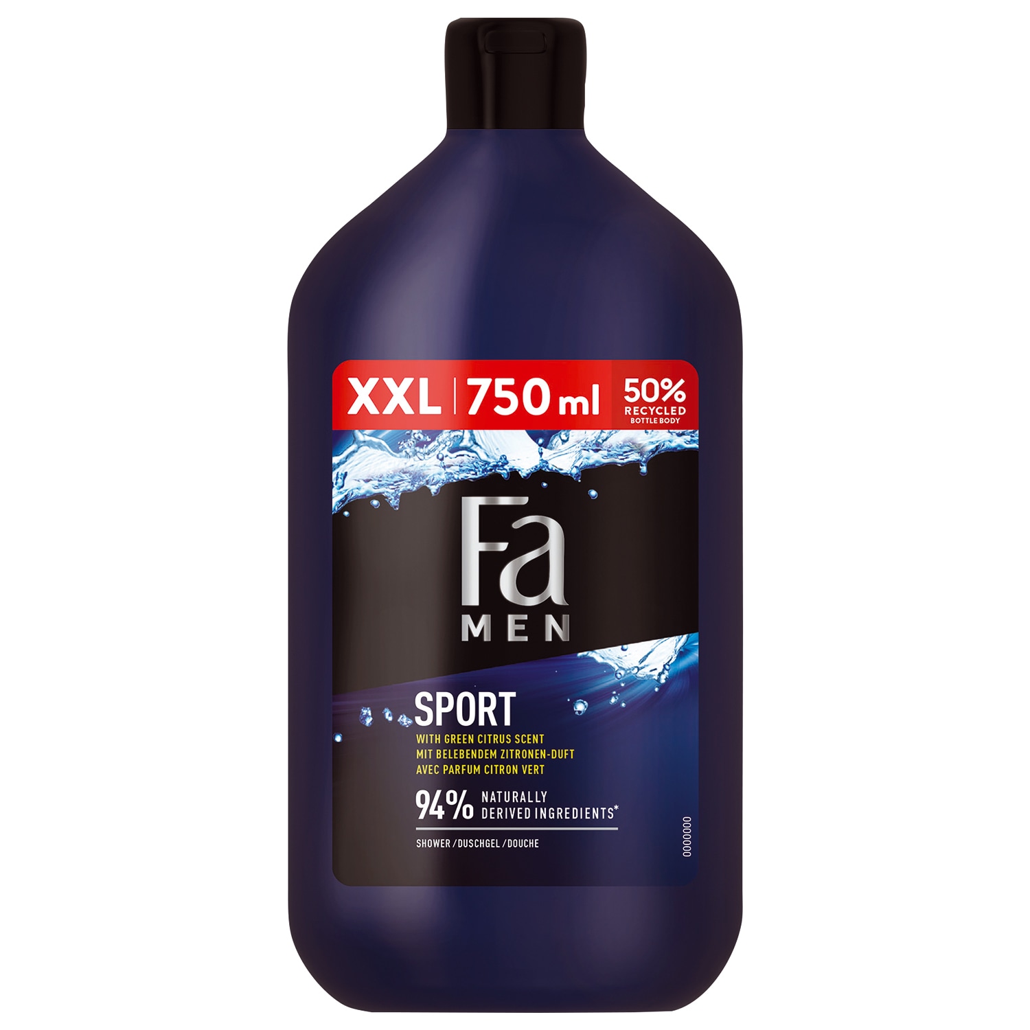 Pjena za kupanje Fa 2x750 ml