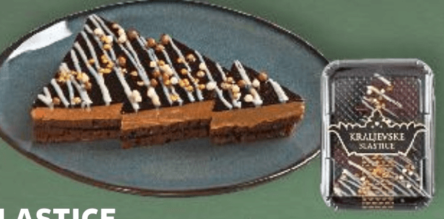 LE SLASTICE Kolač bor ginger-šljiva 350 g