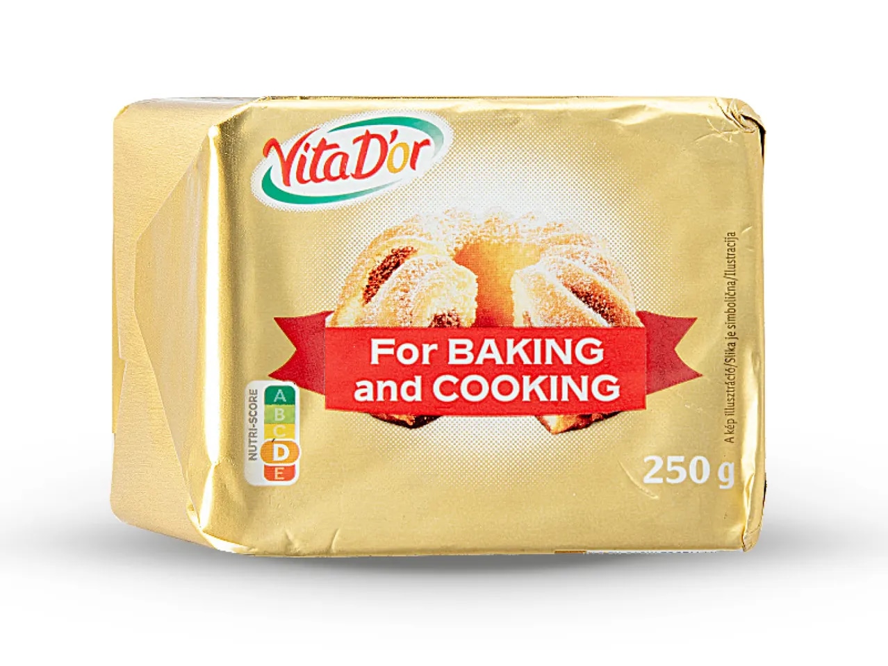 Vita D'or Margarin kocka 250 g