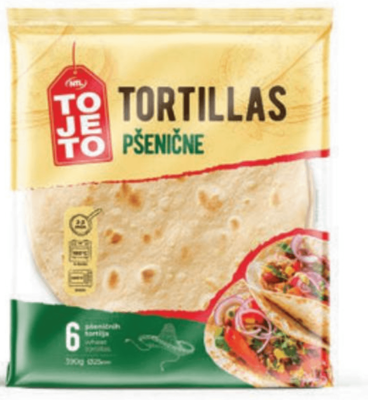Tortilla pšenična 390 g - Akcija u trgovini NTL