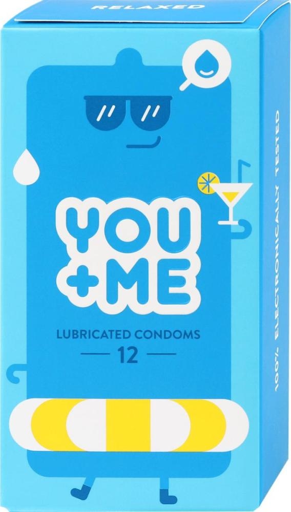 You&Me prezervativi Lubricated 12 kom.