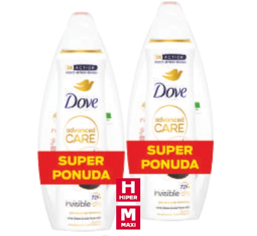 Dove Gel za tuširanje i dezodorans 400 ml