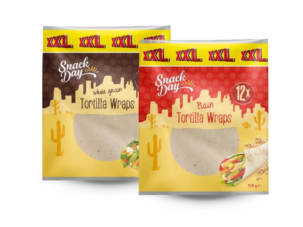 Snack Day Tortilla wraps 370 g - Akcija u trgovini Lidl
