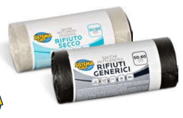 Vrećice za smeće 30 L crne/prozirne 30 kom Sistema Casa - Akcija u trgovini Eurospin