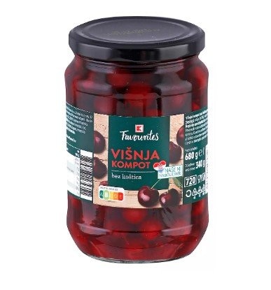 Favourites Kompot višnja 680 g