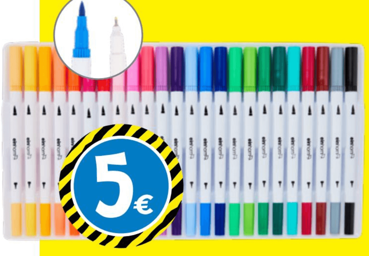 Flomaster za crtanje 24 kom. - Akcija u trgovini Tedi