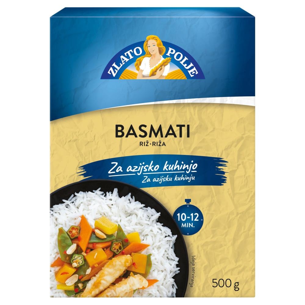 Riža Zlato Polje od 500 g do 1000 g - Akcija u trgovini Spar