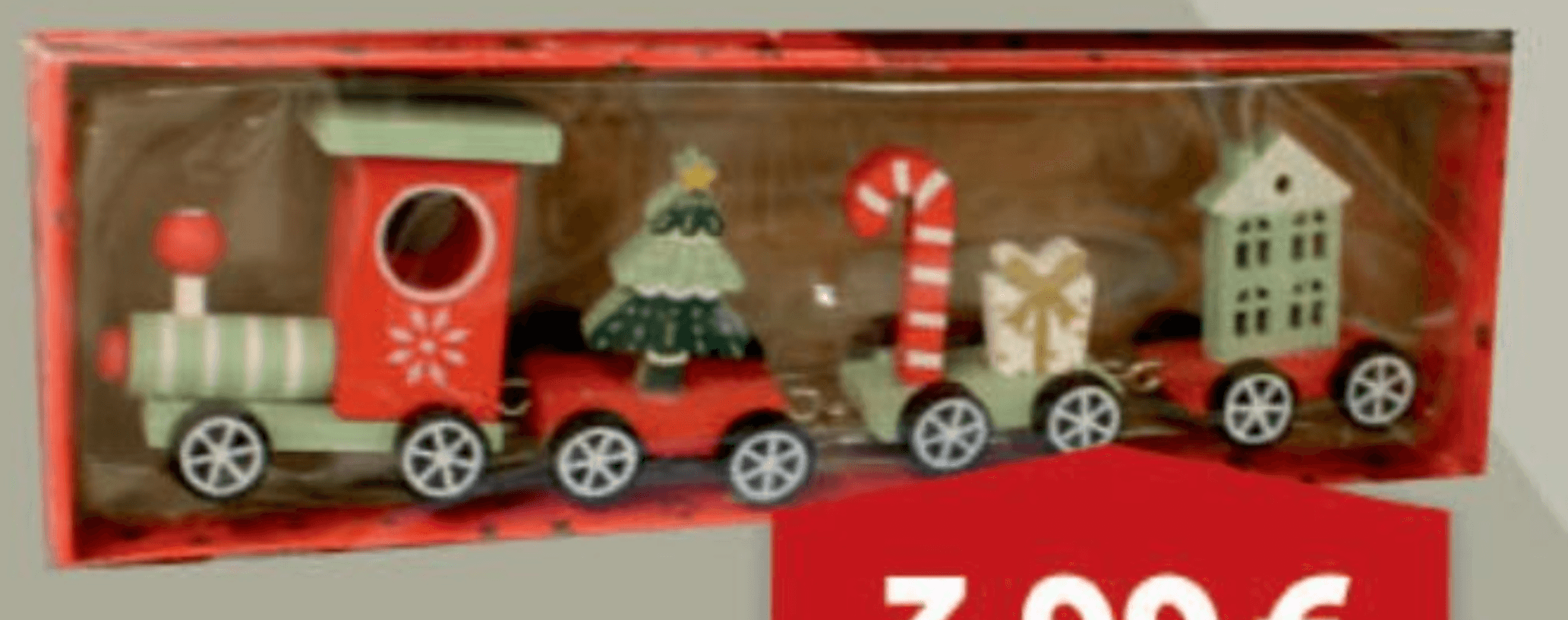 Božićni vlak 1 komad