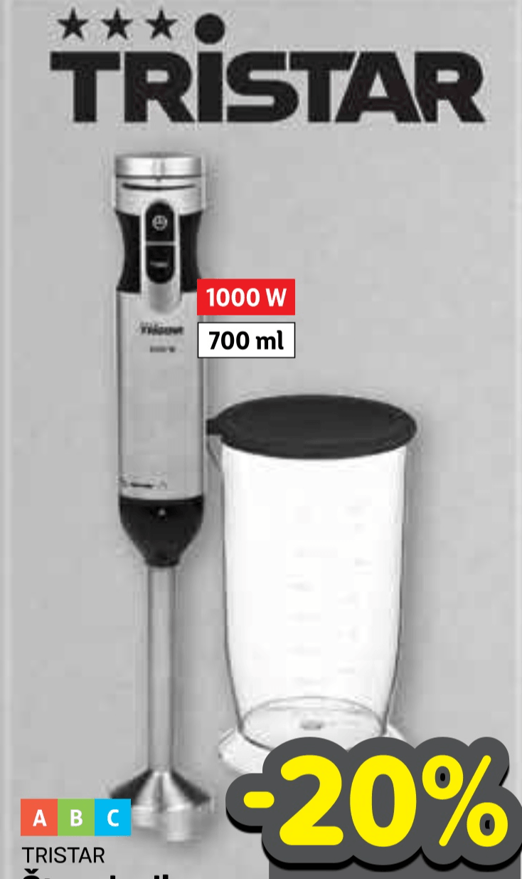 Tristar Štapni mikser 700 ml - Akcija u trgovini Plodine