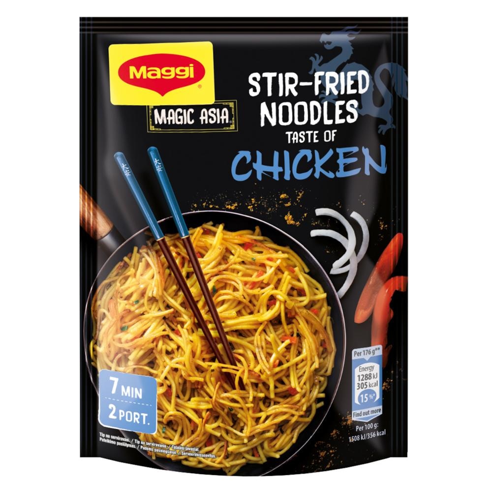 Maggi Stir-Fried Noodles 119g-130g - Akcija u trgovini Konzum