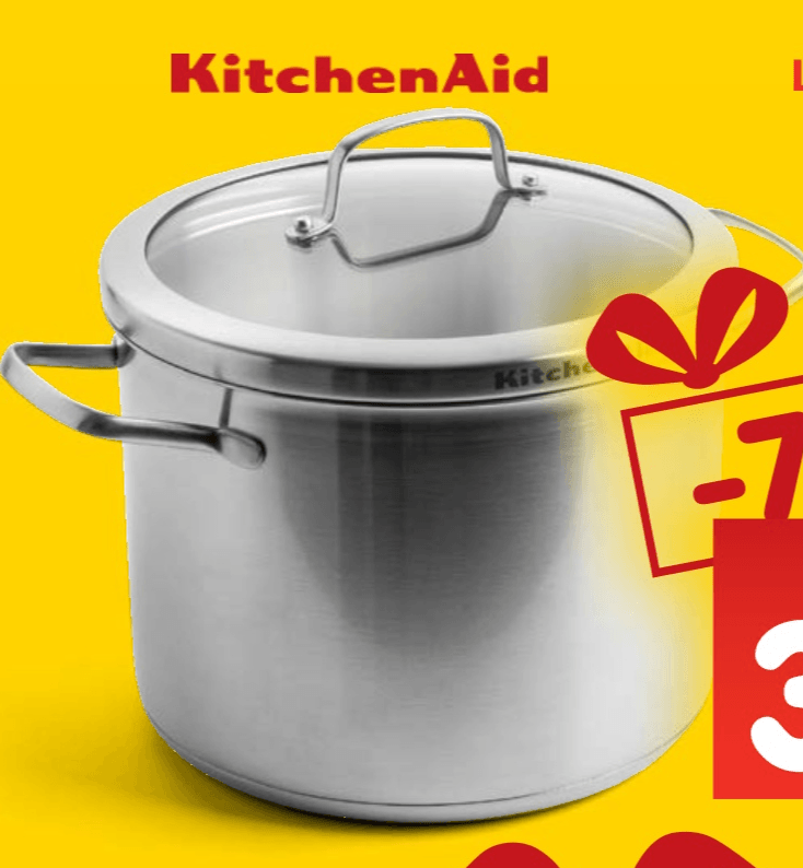 Lonac sa staklenim poklopcem Kitchen Aid 1 kom