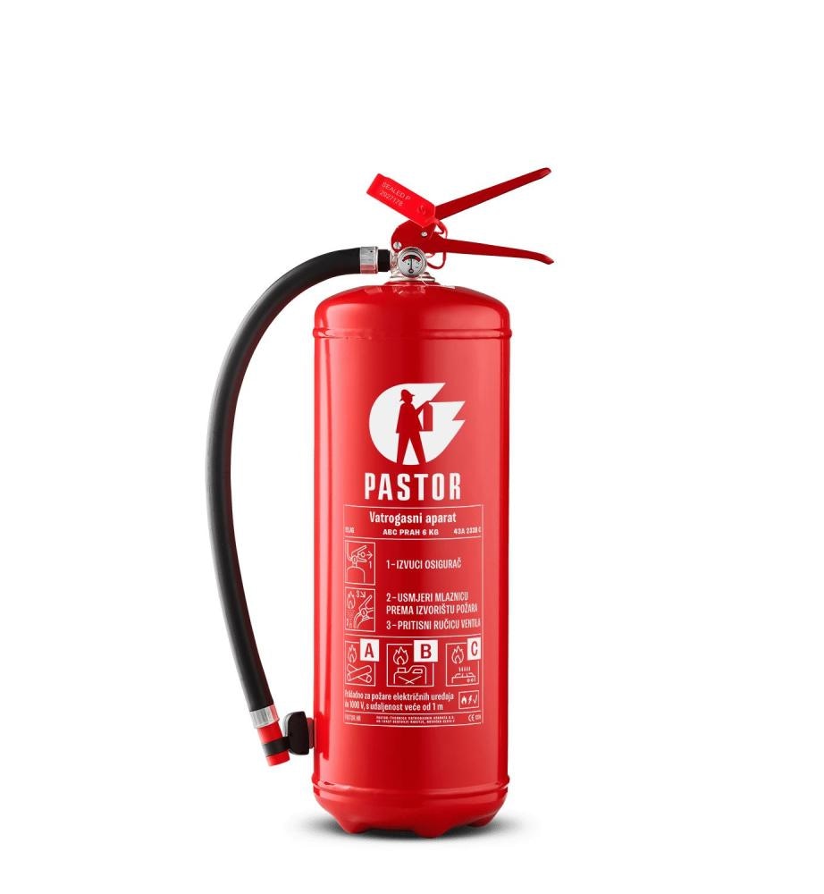 Vatrogasni aparat 'P6+' 6 kg