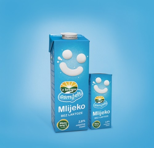 UHT Mlijeko bez laktoze Vindi 1,00L