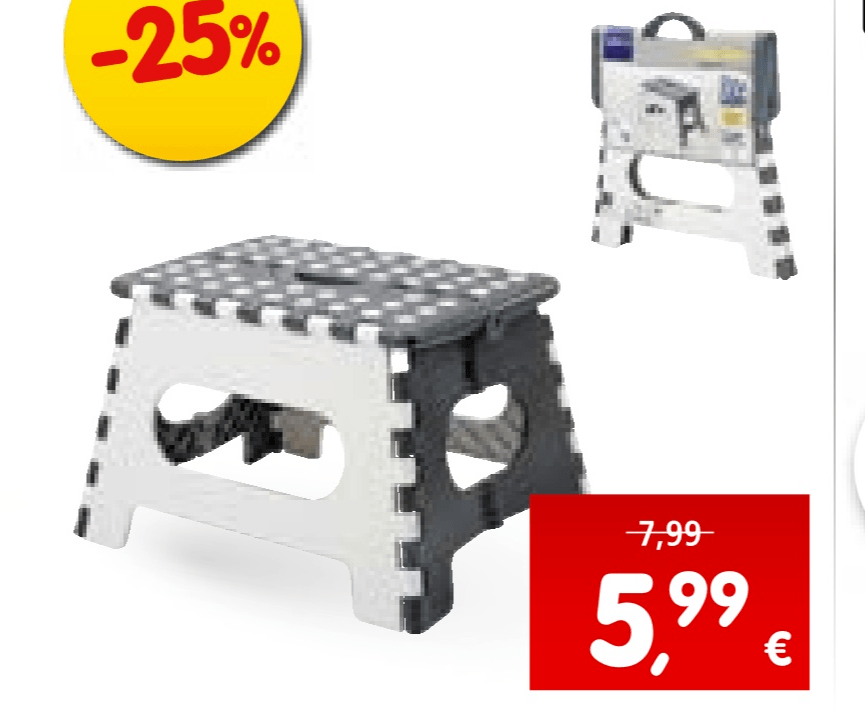 Sklopivi stolčić Simpex Basic 1 kom